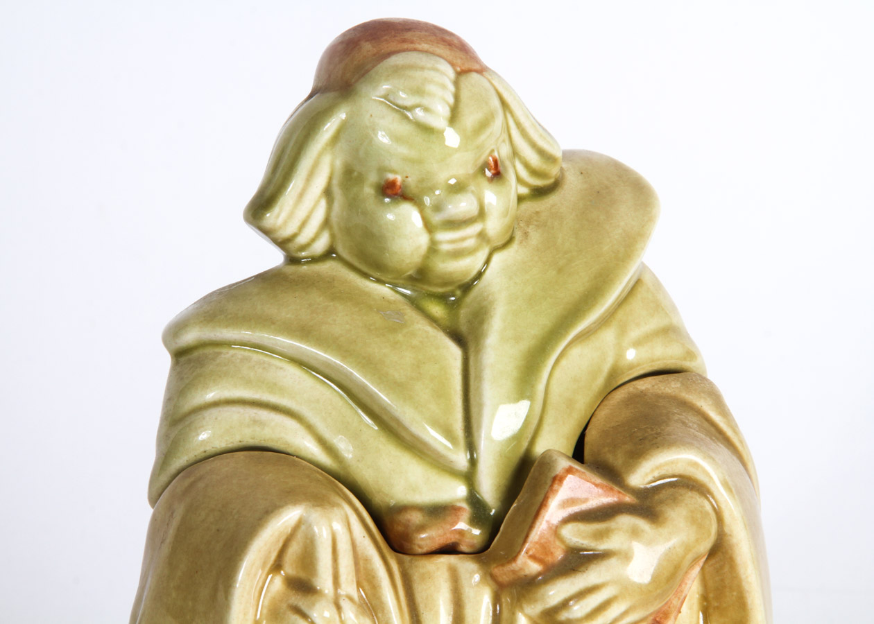 Red Wing "Friar Tuck" Pottery Cookie Jar