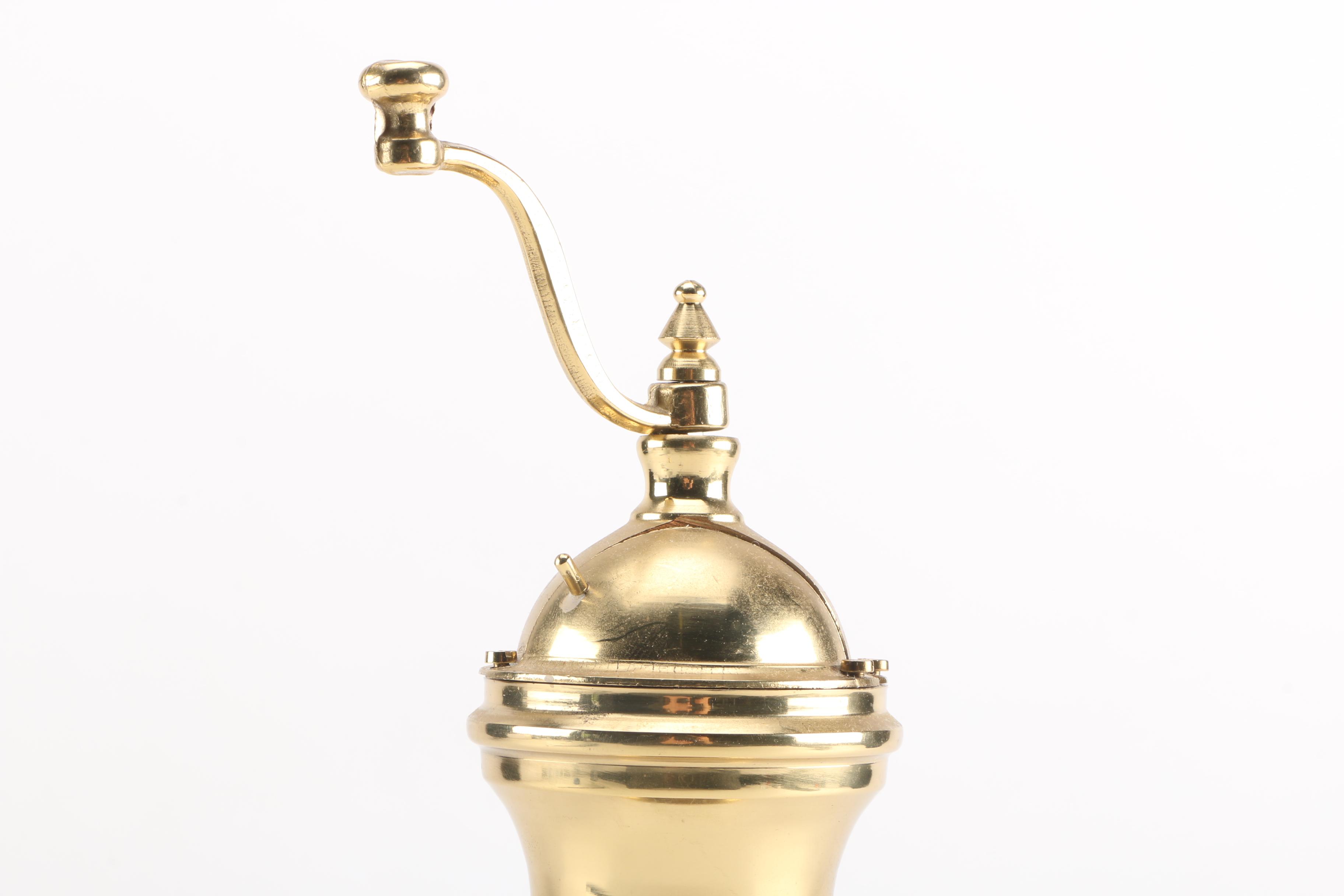 Brass Crank Pepper Mill