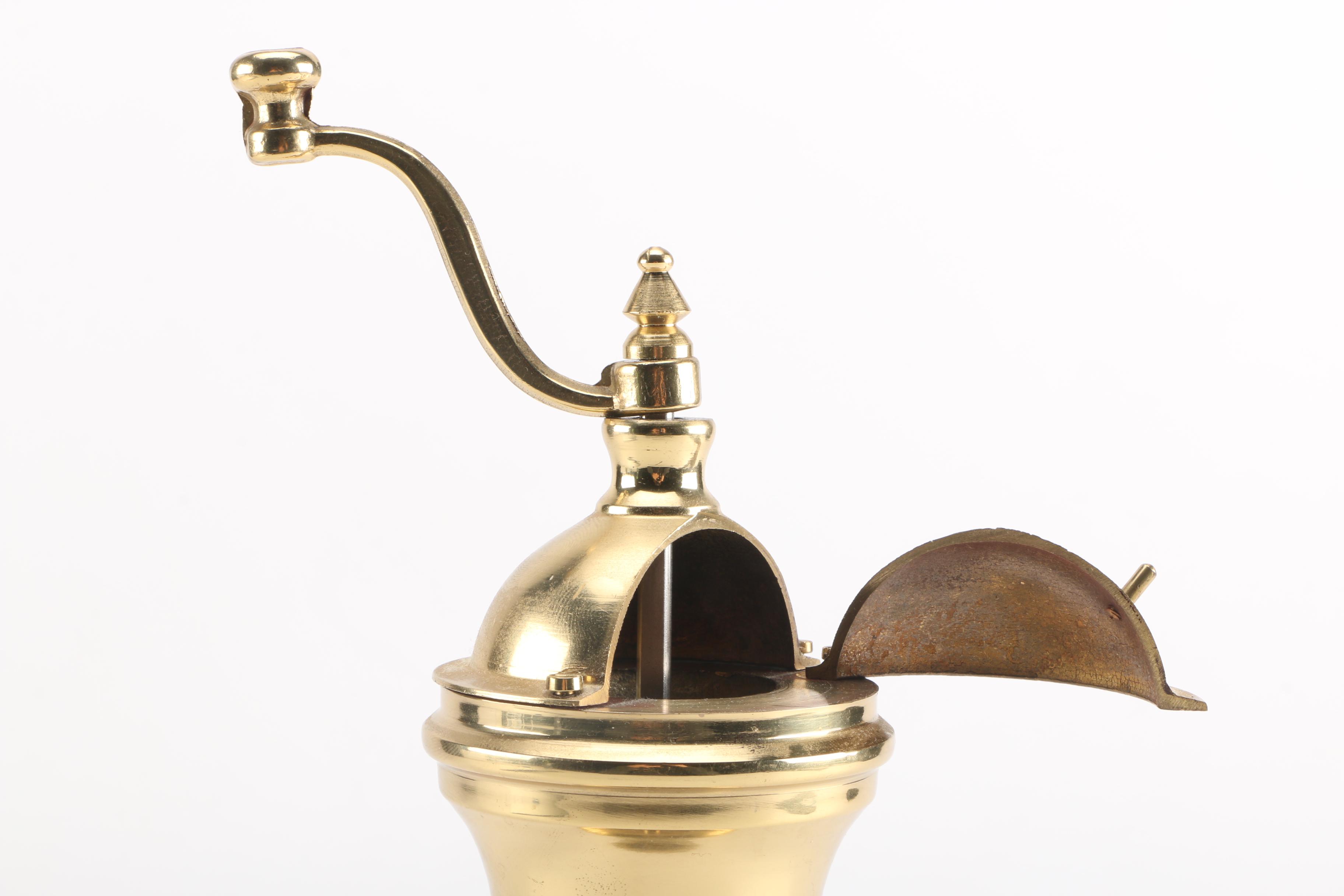 Brass Crank Pepper Mill