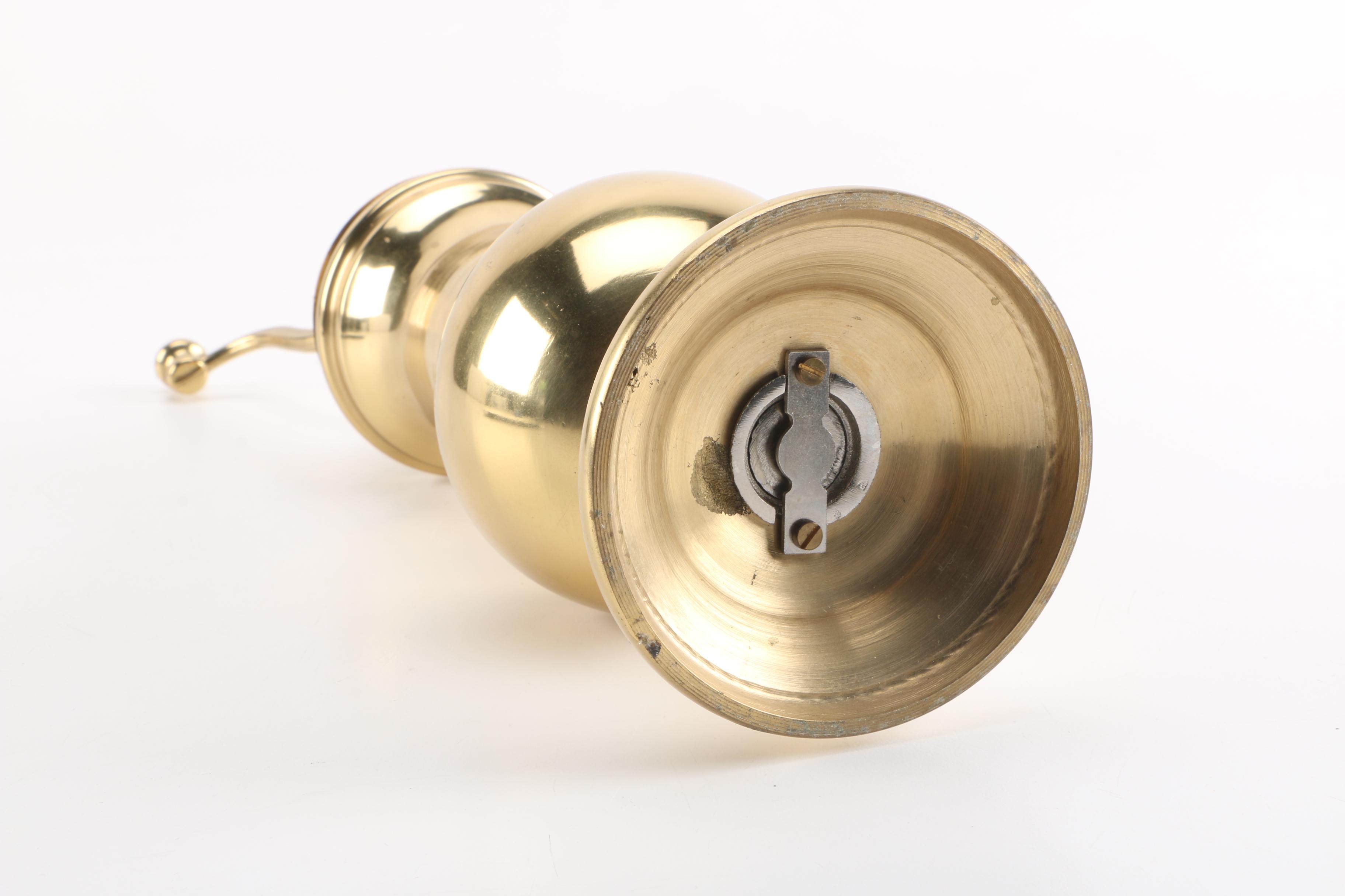Brass Crank Pepper Mill
