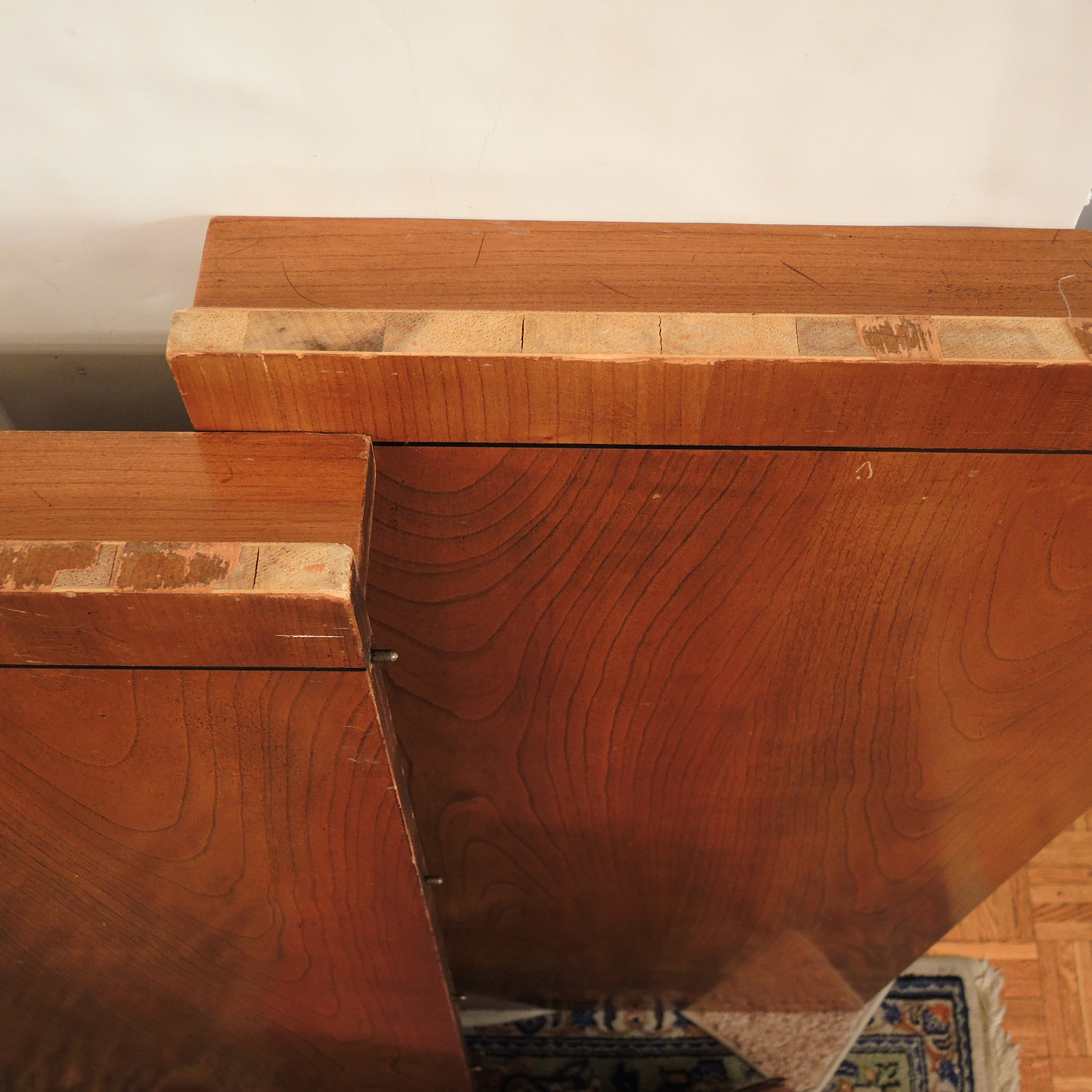 W.A. Bratburd Company Table With Four John Widdecomb Chairs