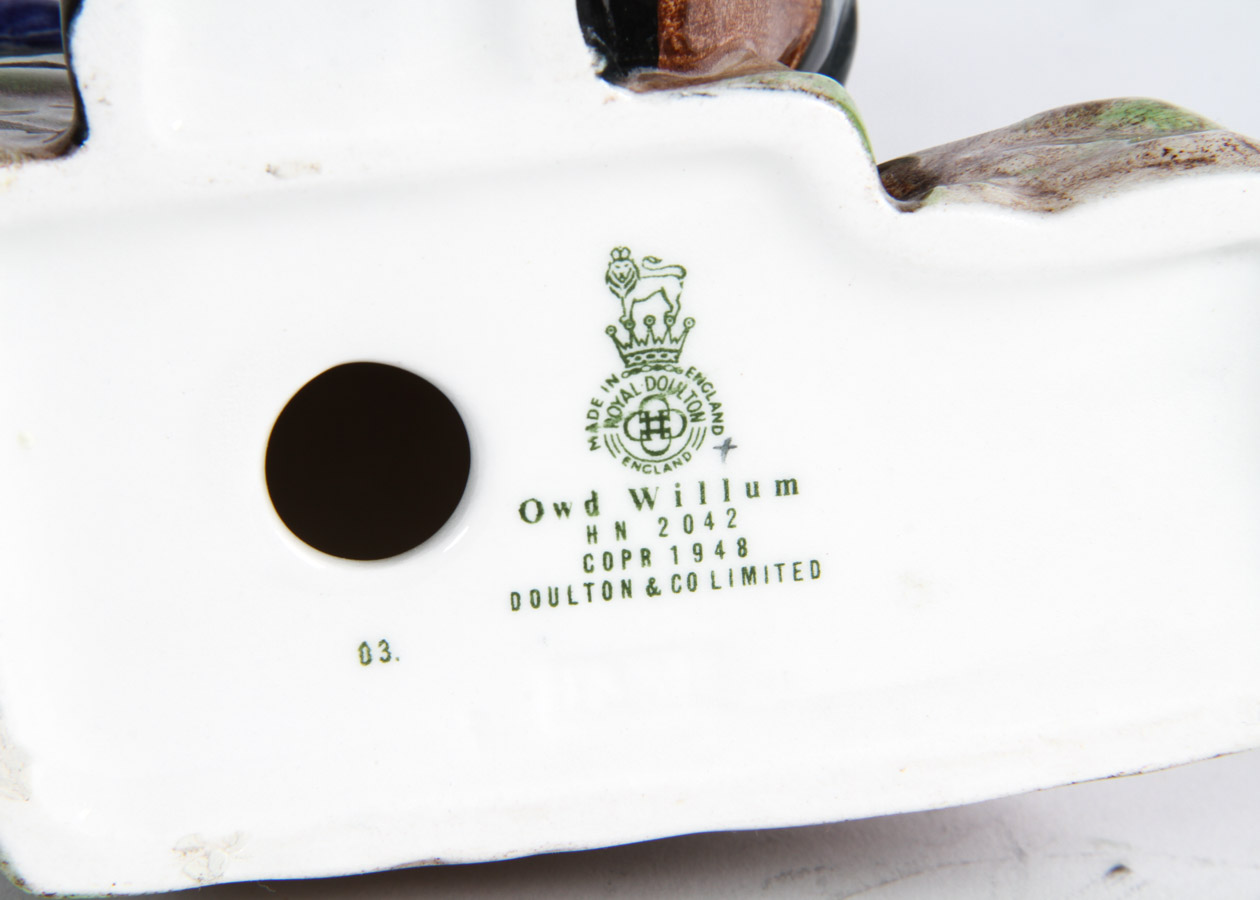 Royal Doulton "Owd Willum" Figurine