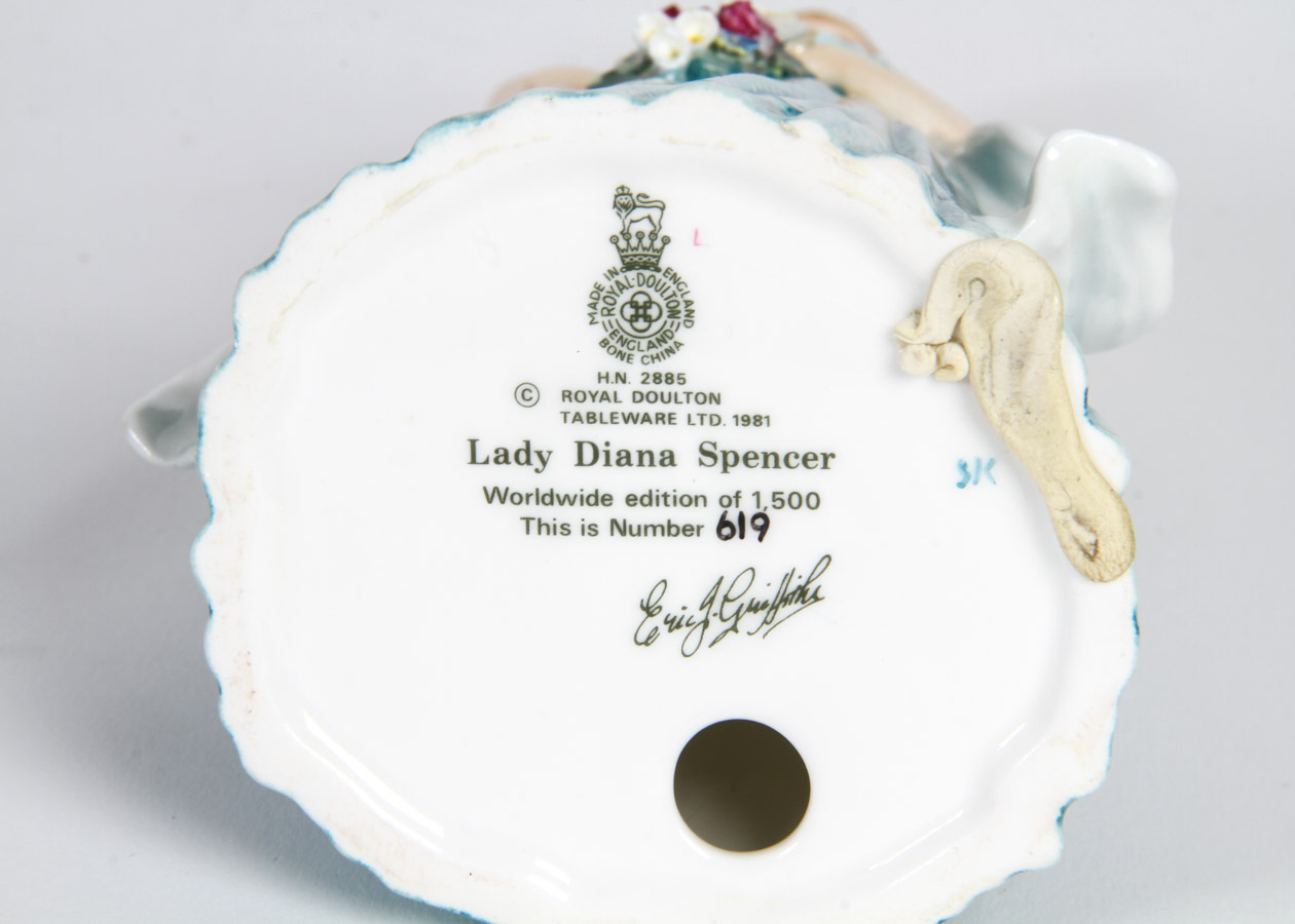 Royal Doulton Limited Edition "Lady Diana Spencer" Figurine