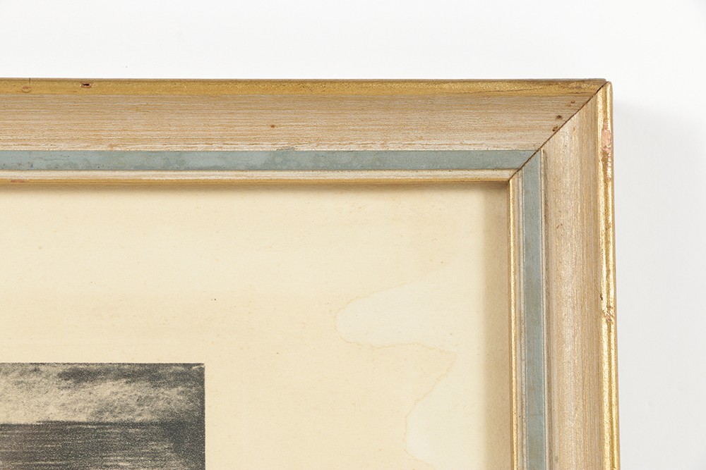 Lionel Barrymore Etching on Paper "The Old Boat Works"