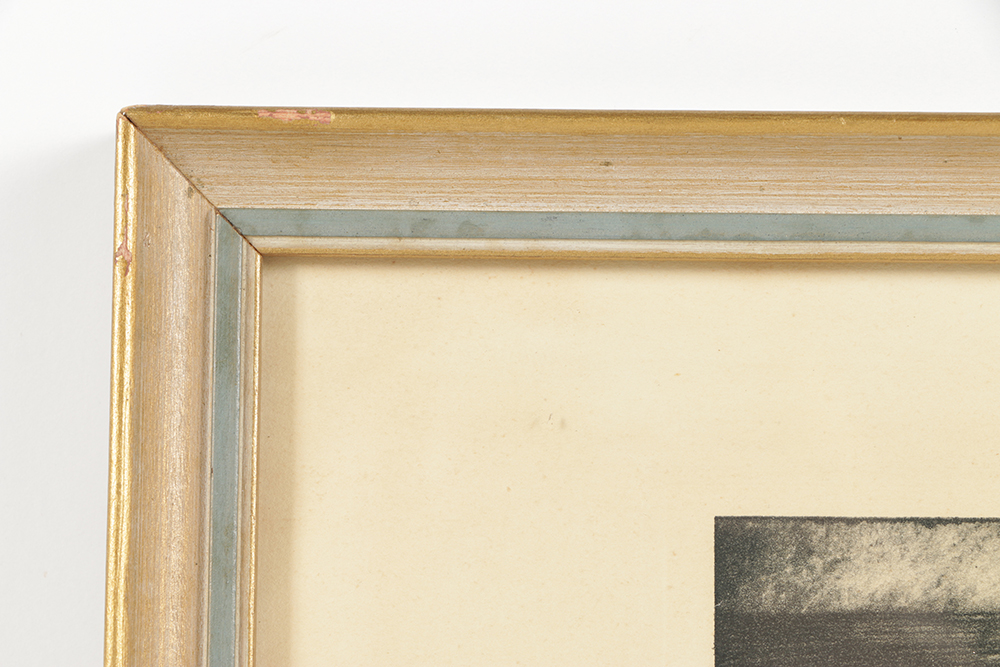 Lionel Barrymore Etching on Paper "The Old Boat Works"