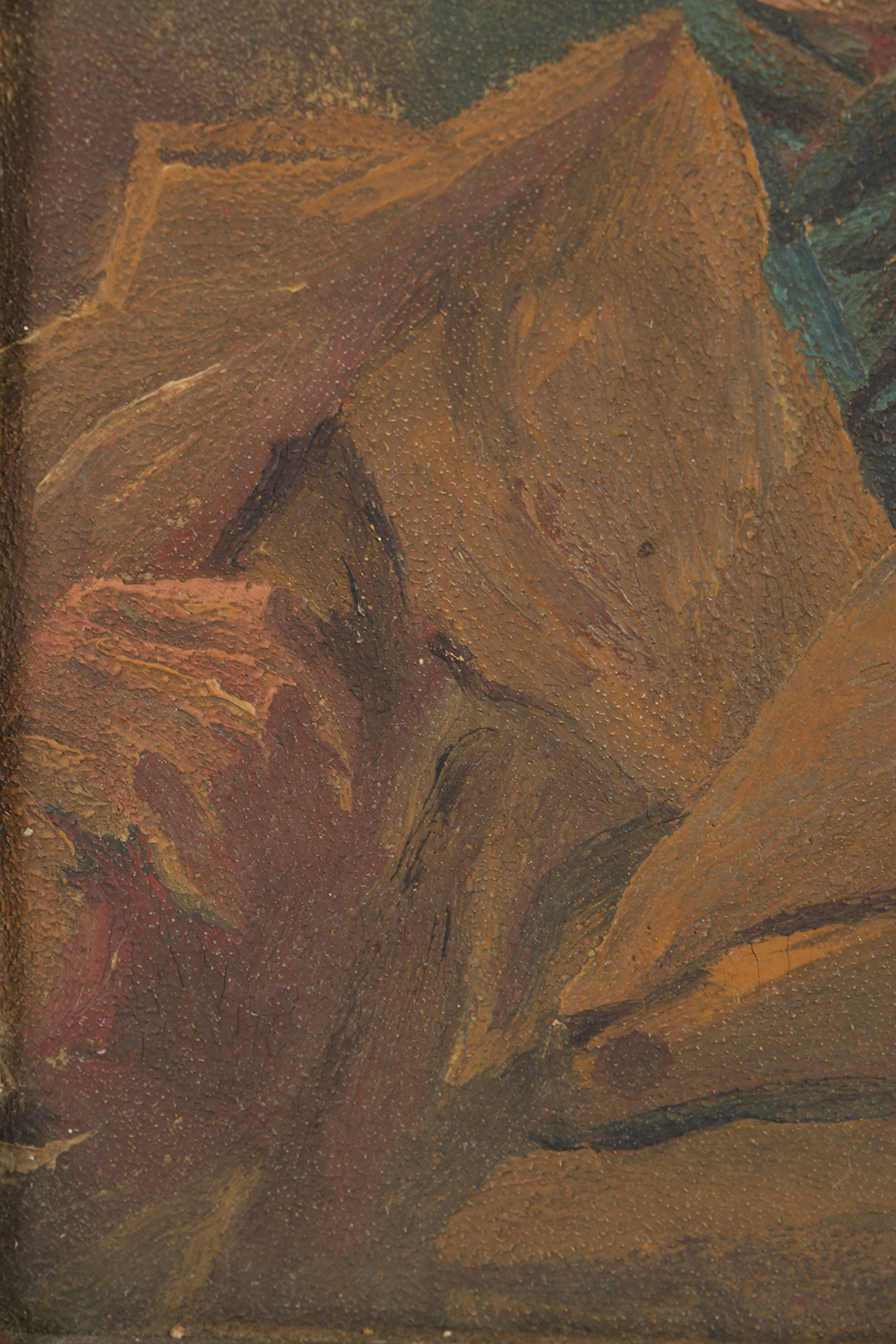 C.B. Williams Oil Painting on Board "Mr. Micawber"