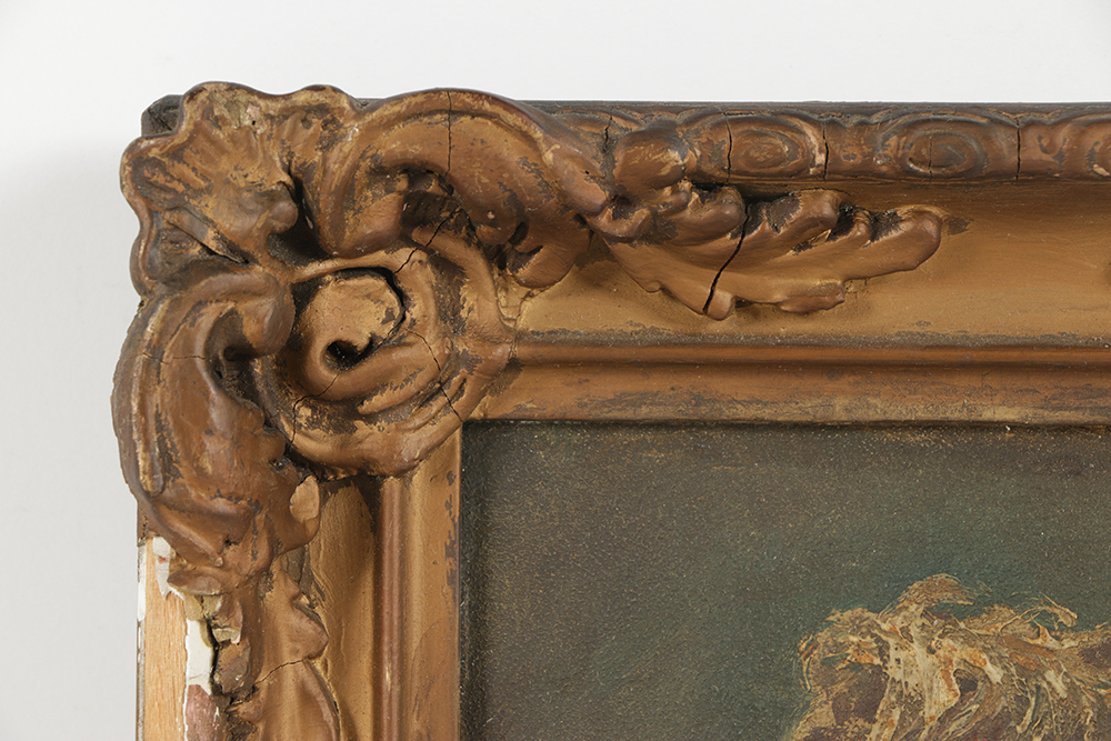 C.B. Williams Oil Painting on Board "Mr. Micawber"