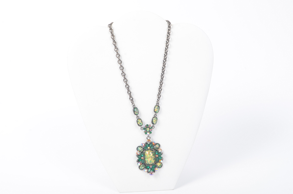 Joan Rivers Green Costume Necklaces