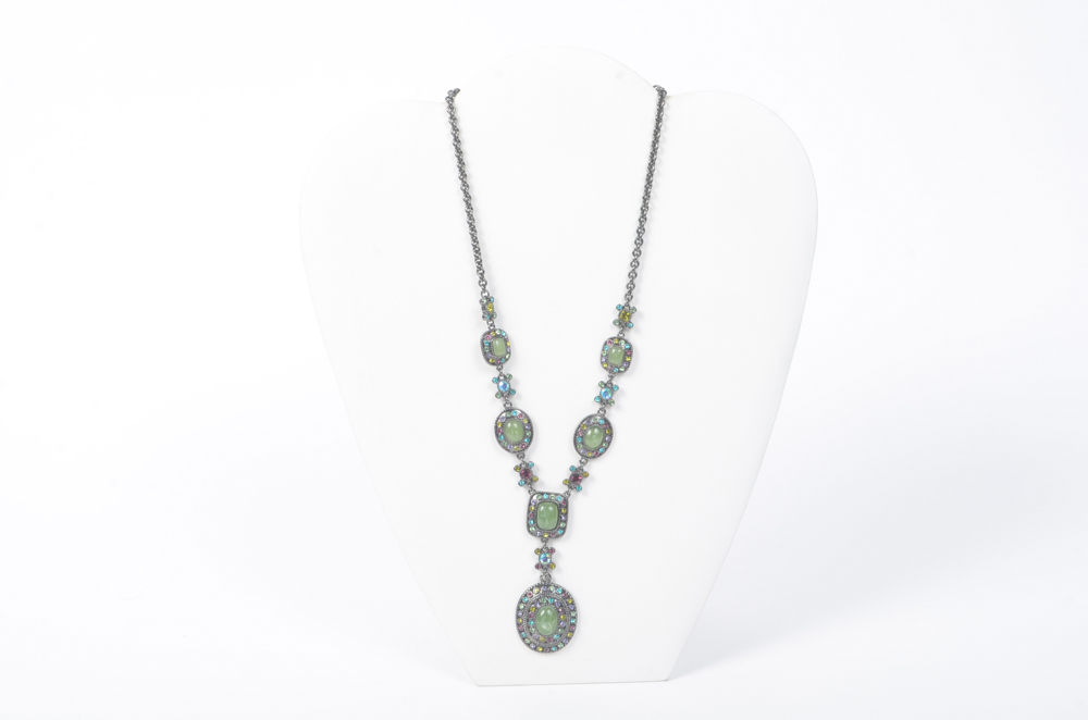 Joan Rivers Green Costume Necklaces
