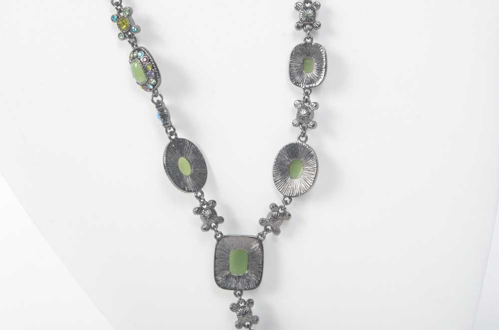 Joan Rivers Green Costume Necklaces