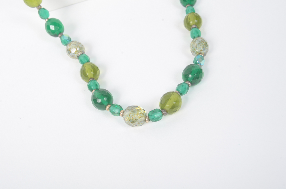 Joan Rivers Green Costume Necklaces