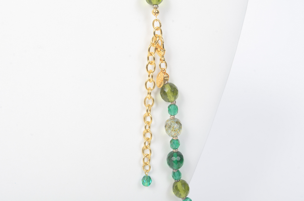 Joan Rivers Green Costume Necklaces