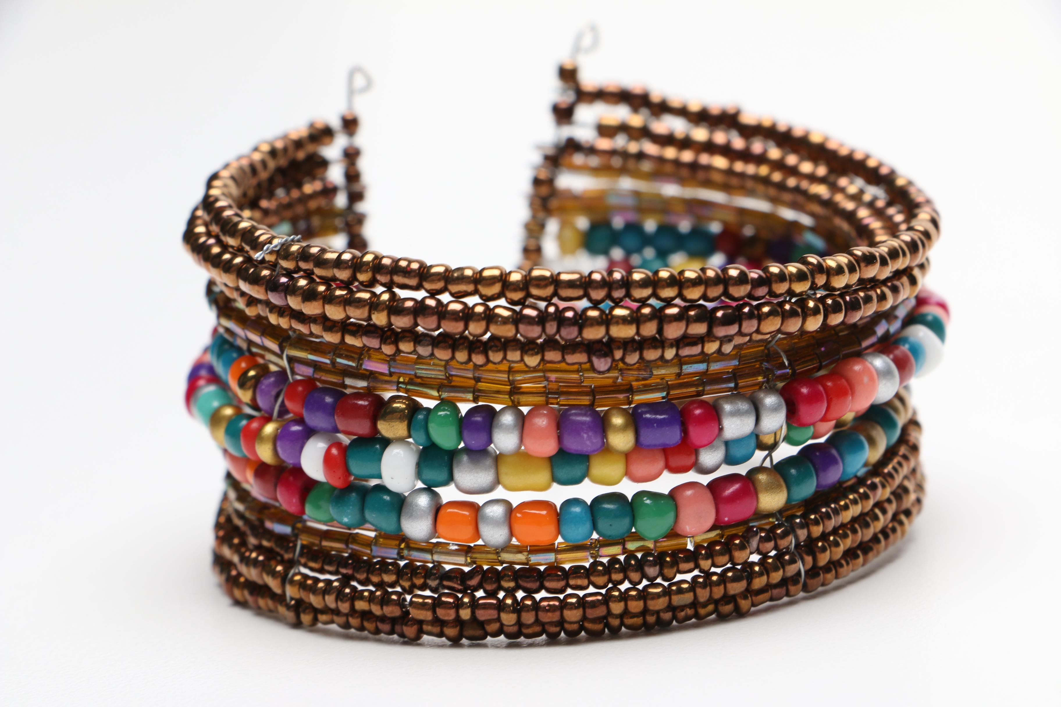 Assorted Stone Bead Bracelets