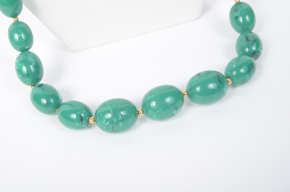 Joan Rivers Green Costume Necklaces