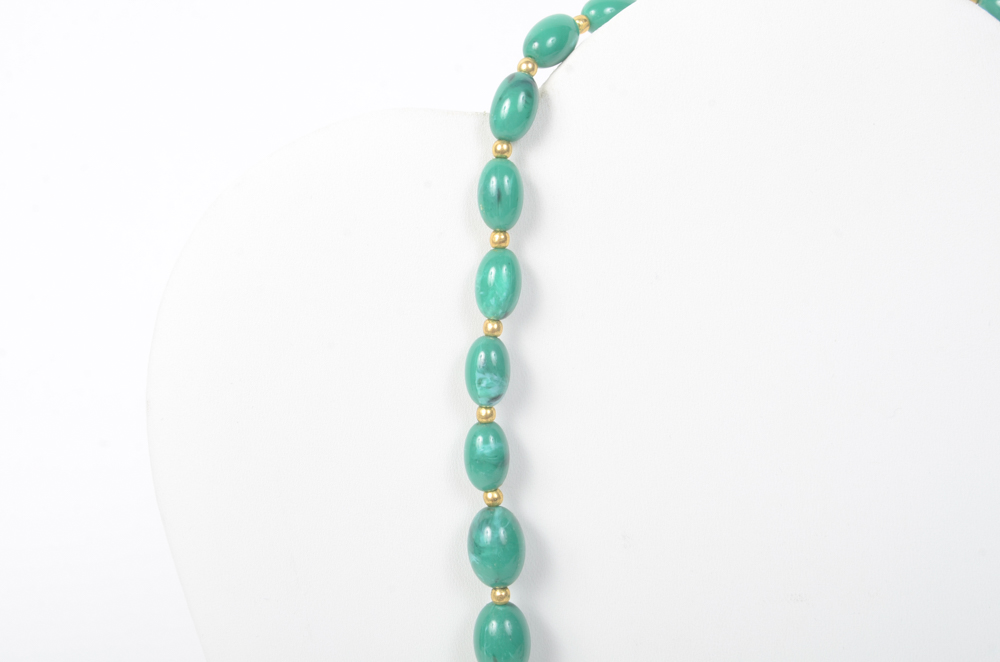 Joan Rivers Green Costume Necklaces