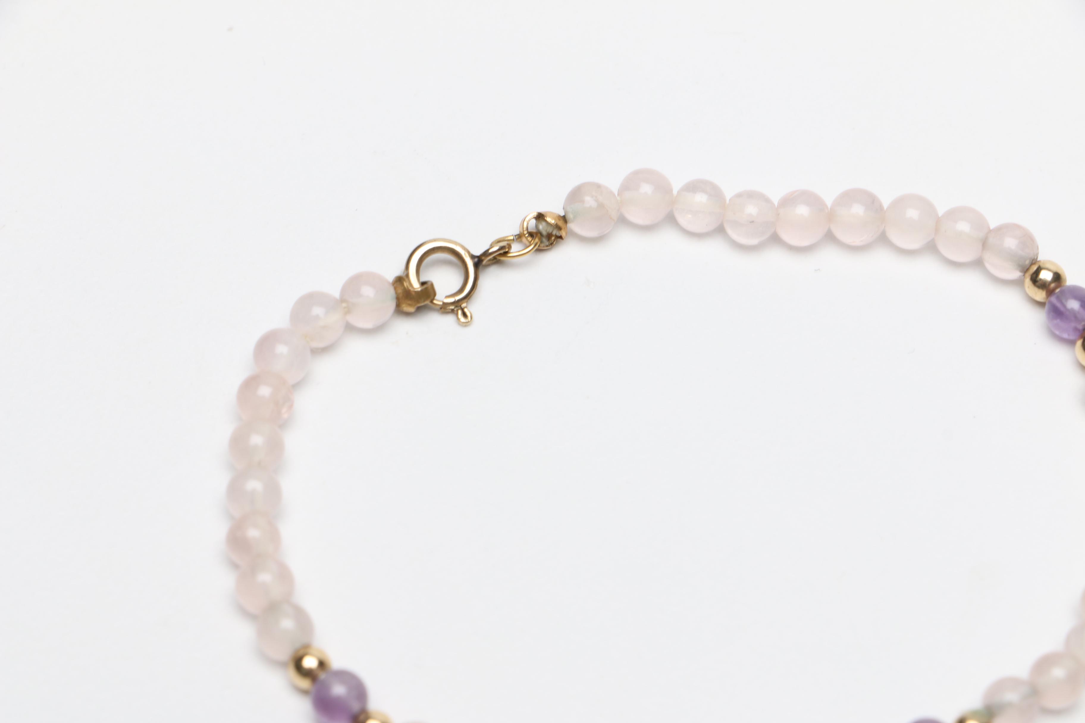 Assorted Stone Bead Bracelets