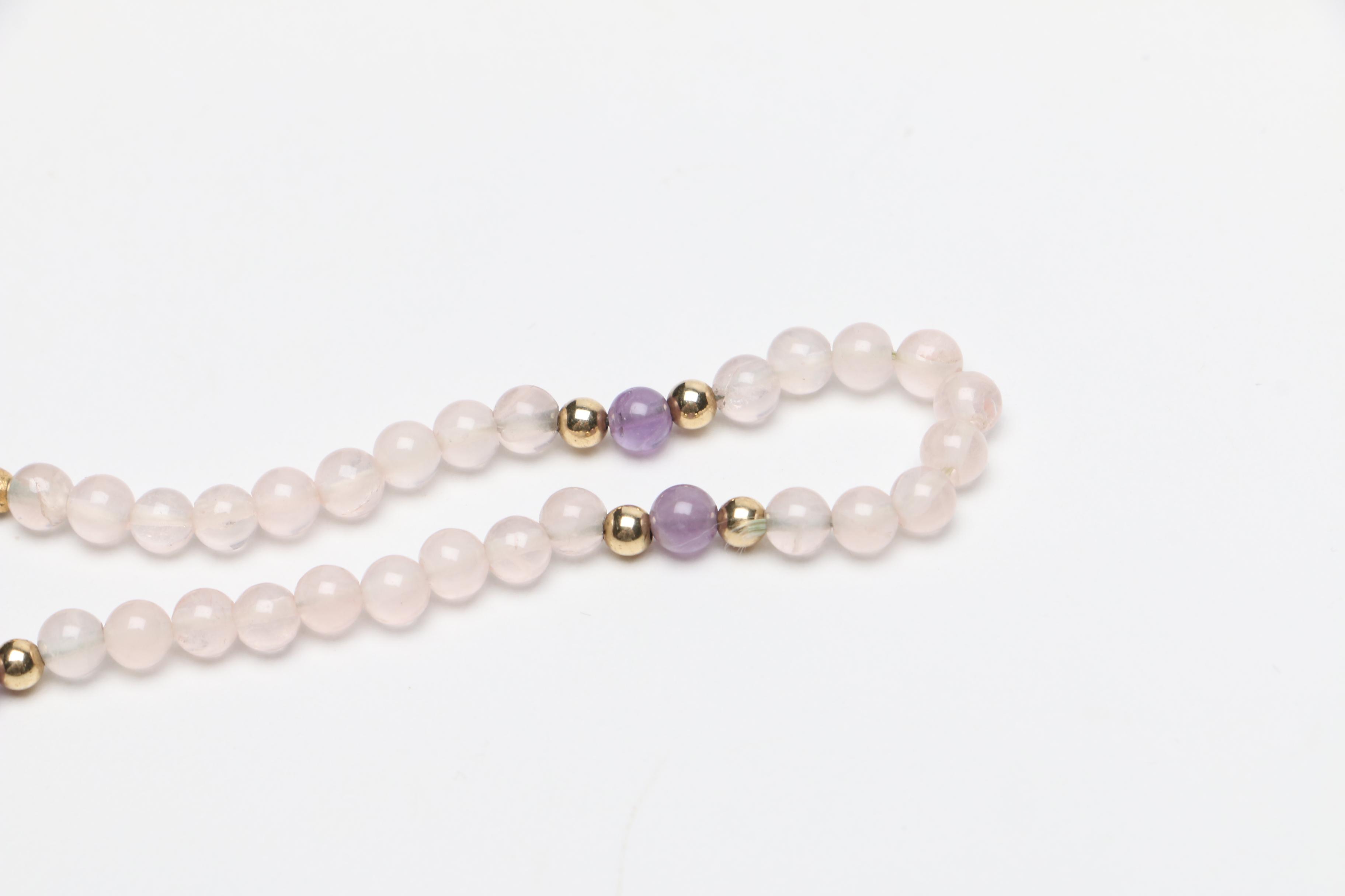 Assorted Stone Bead Bracelets