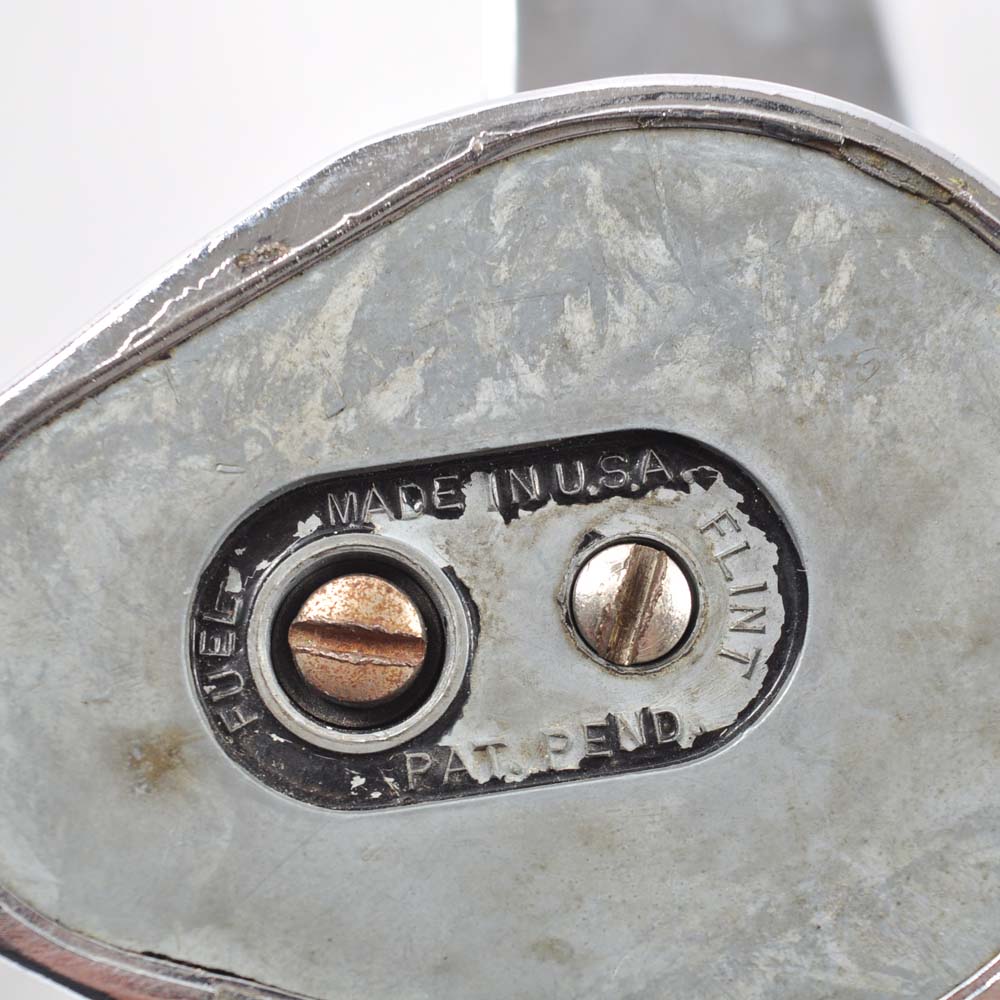 Vintage Mid-Century Chrome Airplane Cigarette Lighter