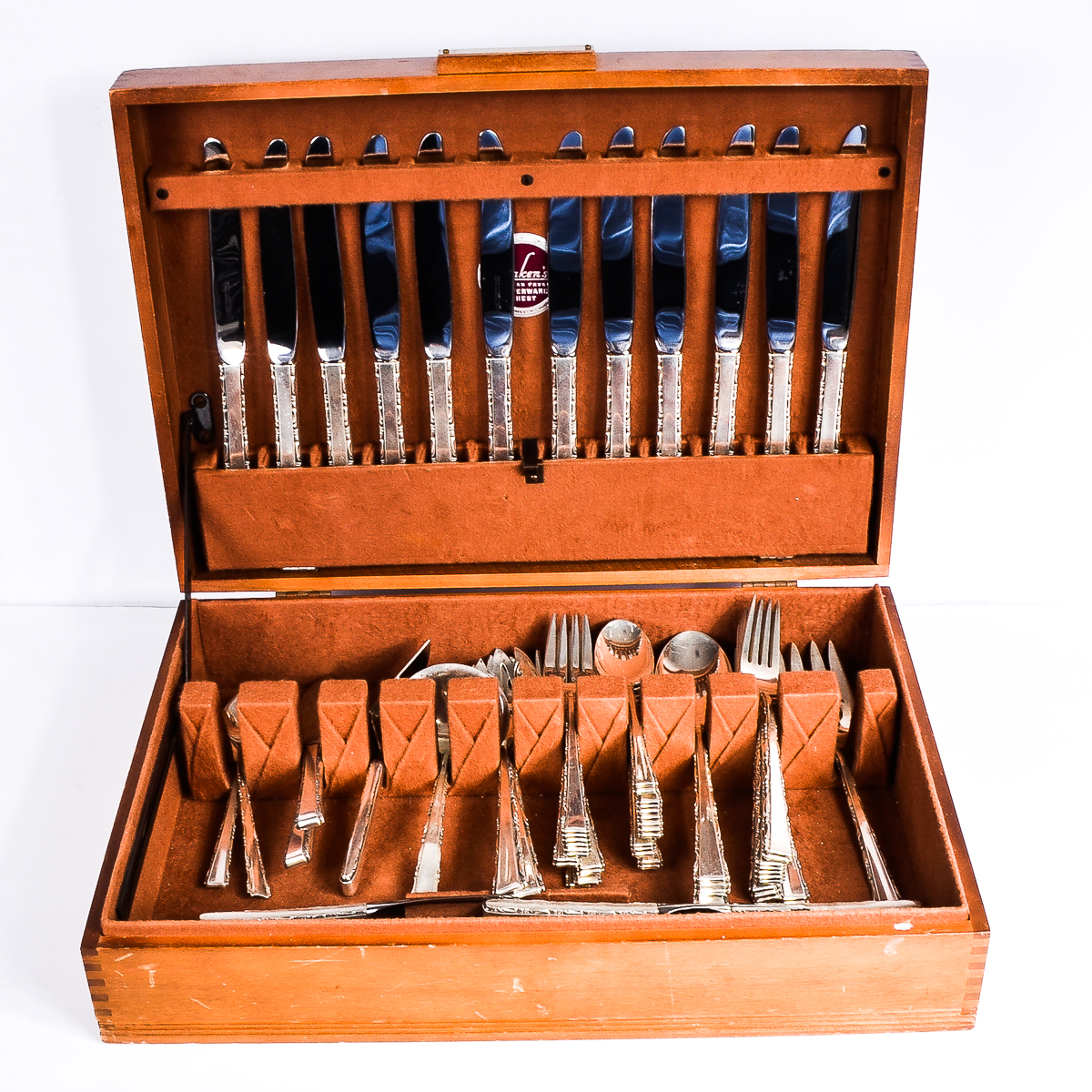 Lunt Sterling Silver "Madrigal" Flatware Set