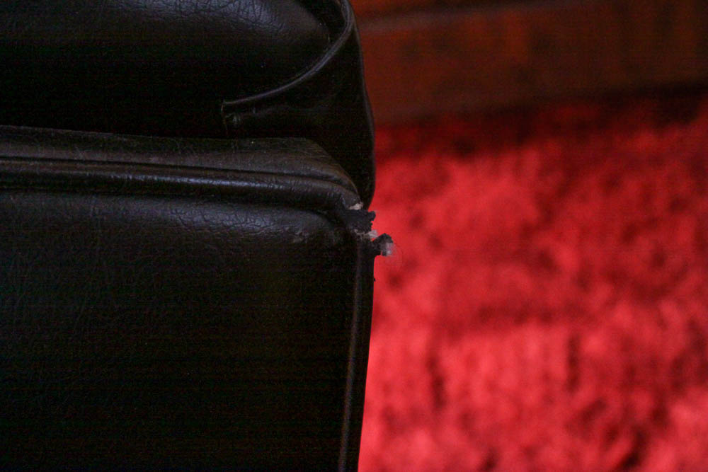 Vintage Massage Recliner by Oxford Furniture Distr. Co.