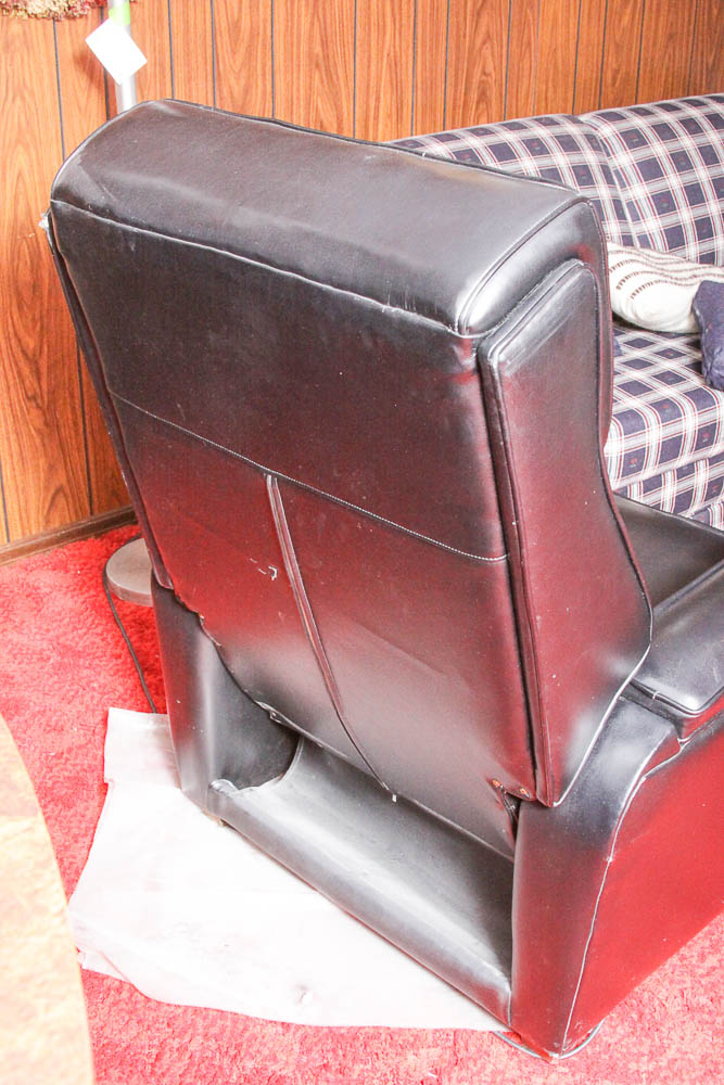Vintage Massage Recliner by Oxford Furniture Distr. Co.