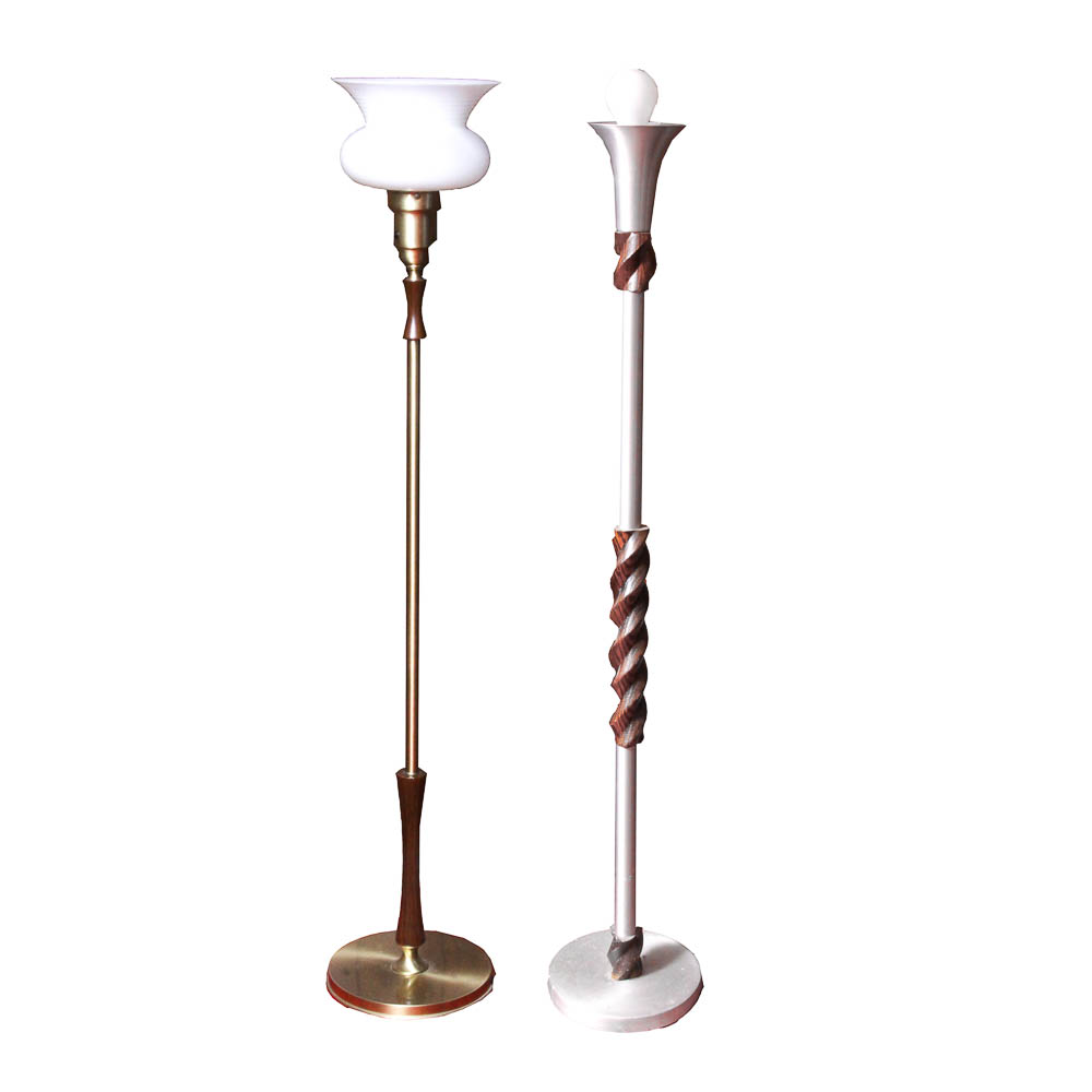 Pair of Vintage Floor Lamps