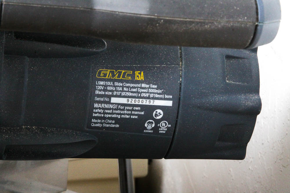 GMC Compound Miter Saw