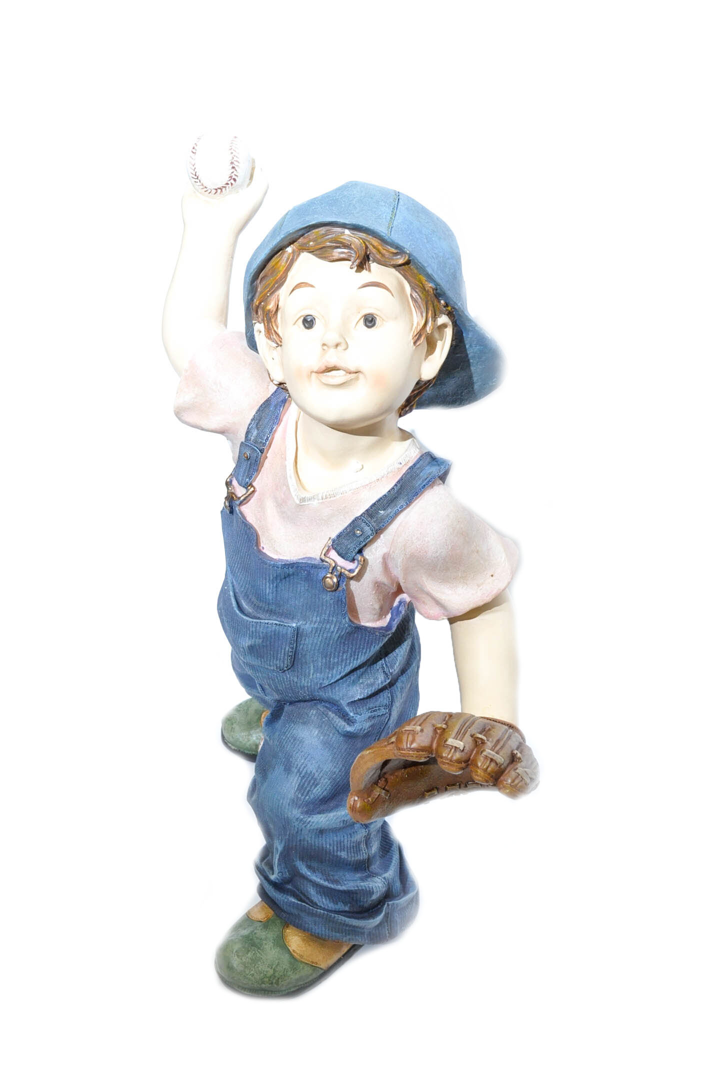 Set of Large Baseball Figurines