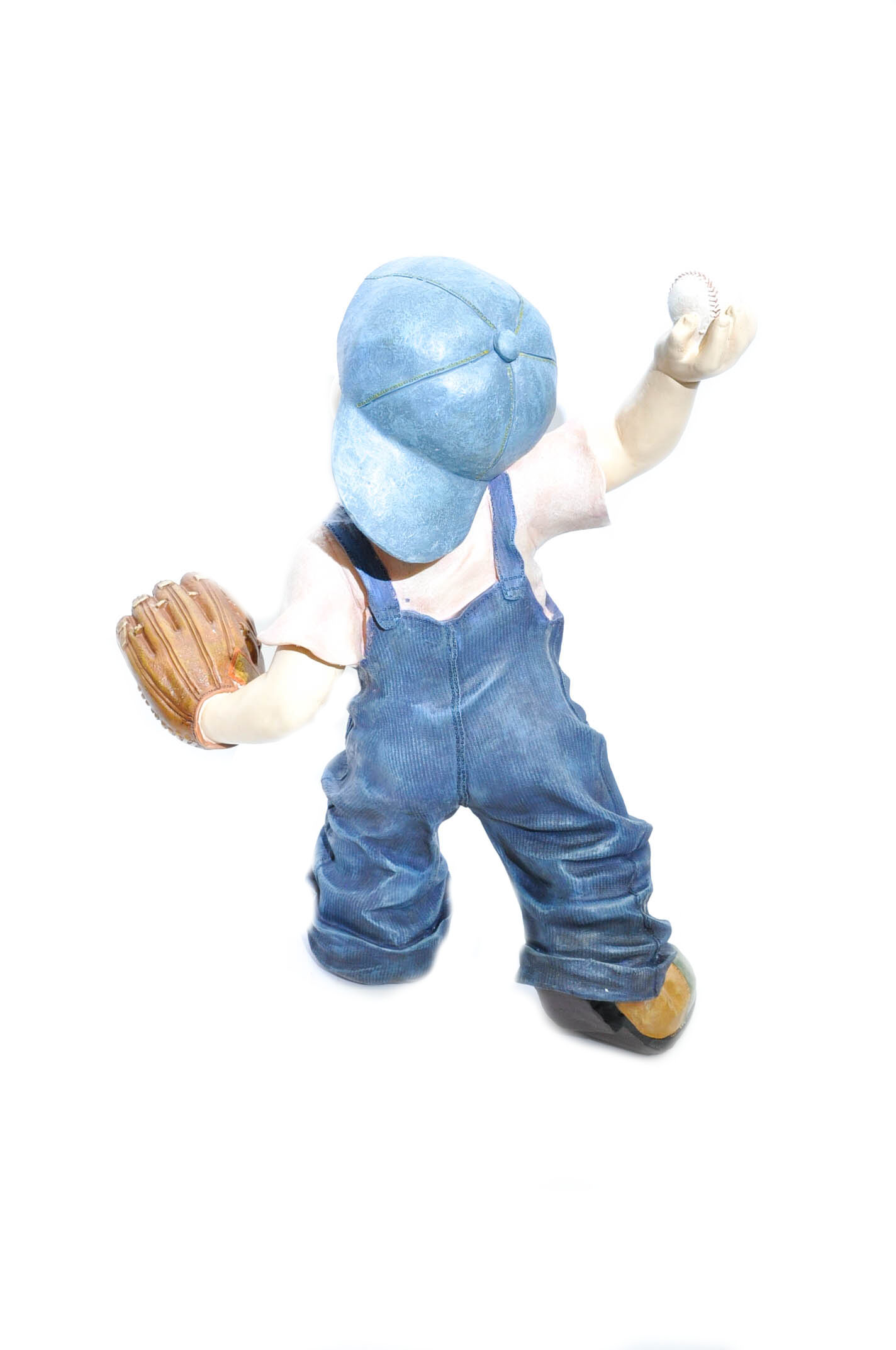 Set of Large Baseball Figurines