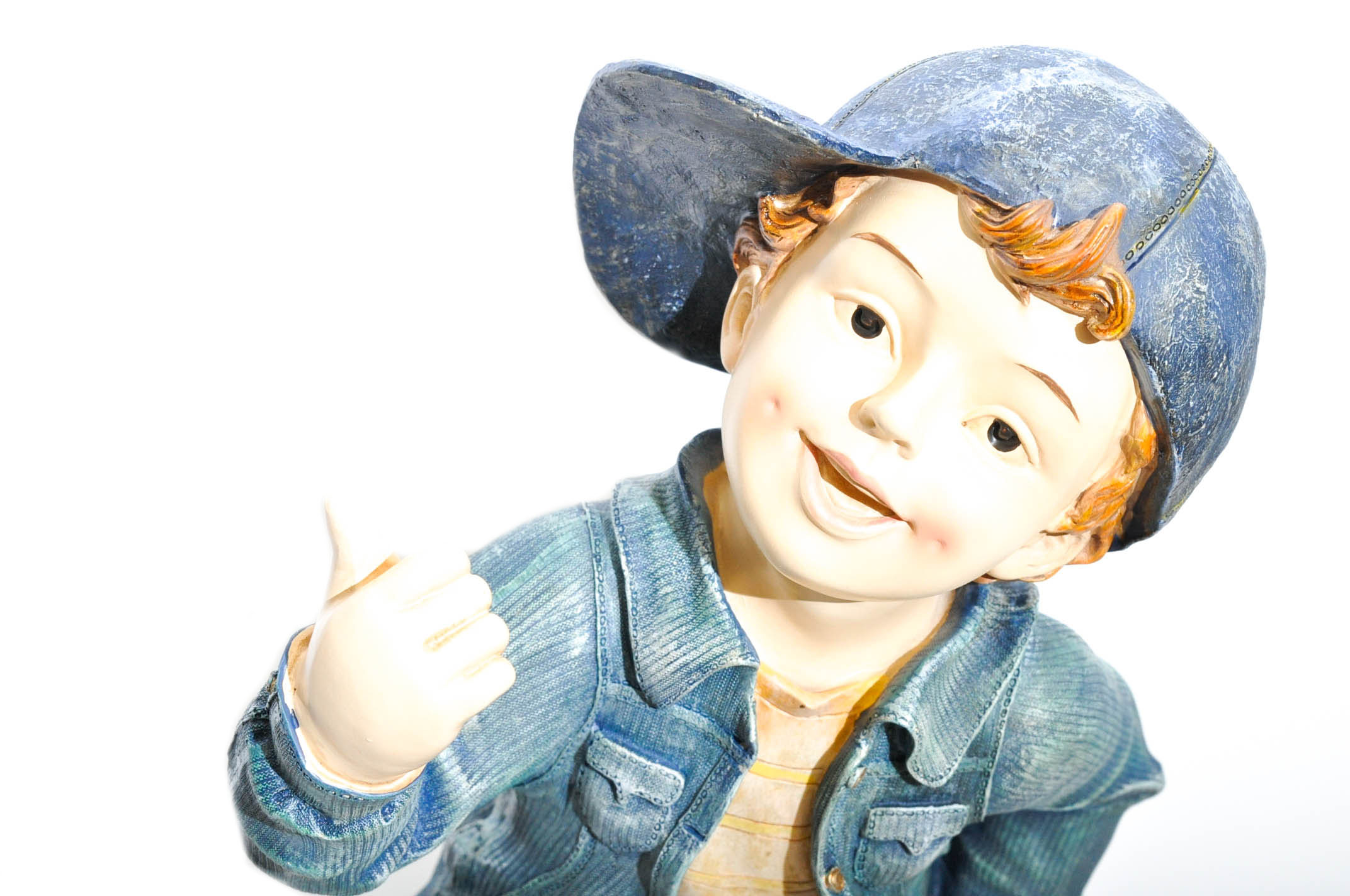 Set of Large Baseball Figurines