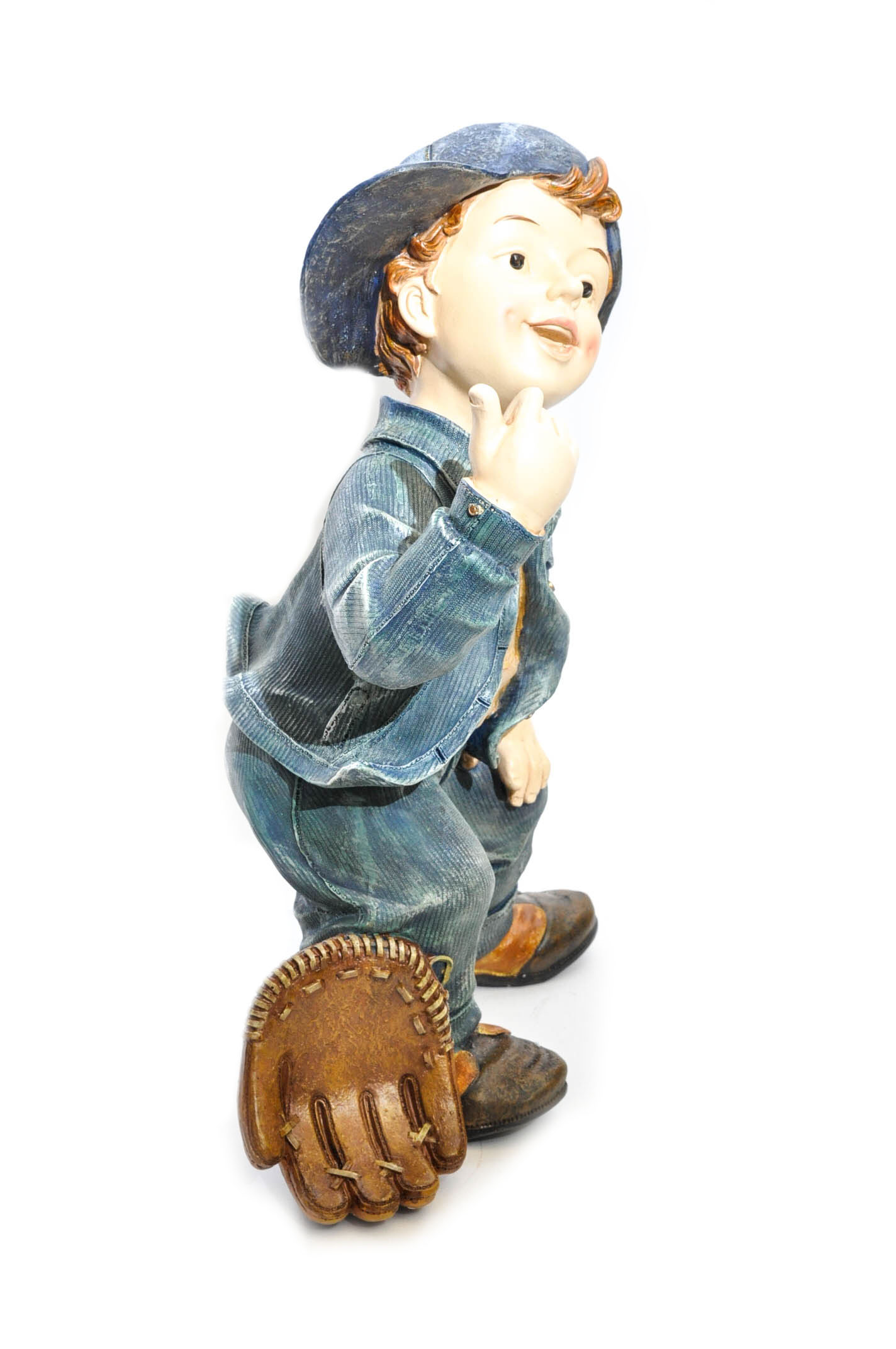 Set of Large Baseball Figurines