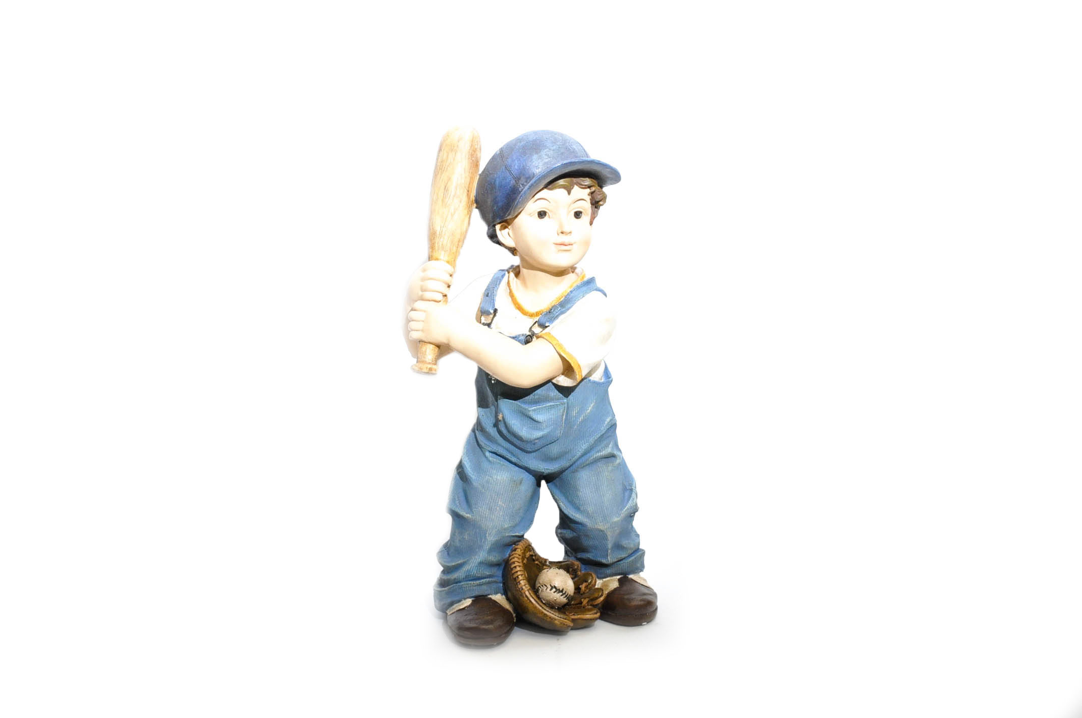 Set of Large Baseball Figurines