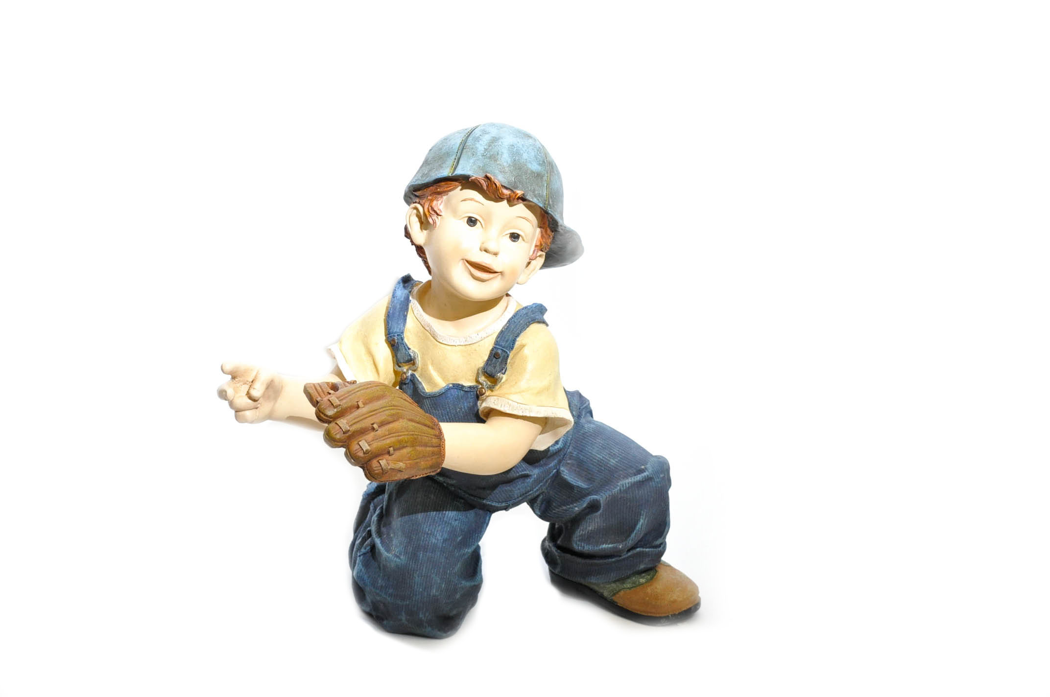 Set of Large Baseball Figurines