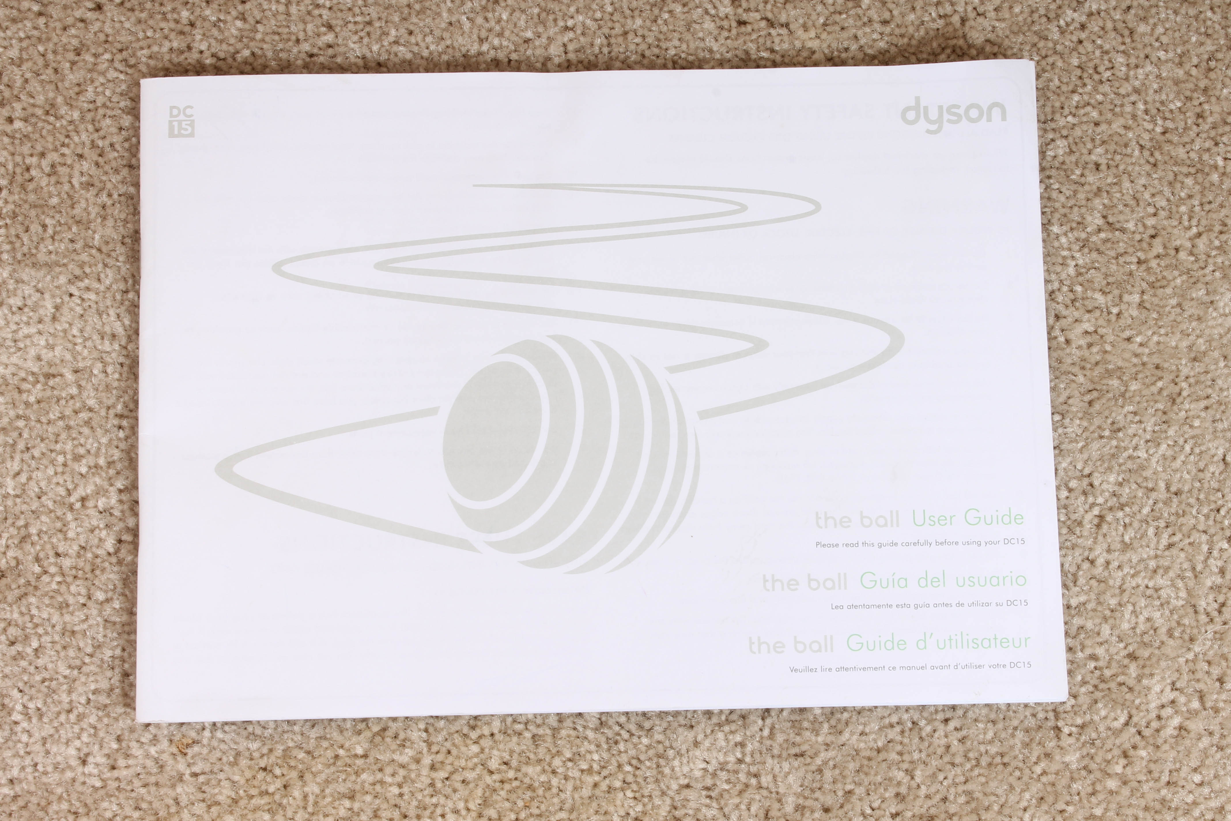 Dyson DC15 Ball Floor Vacuum