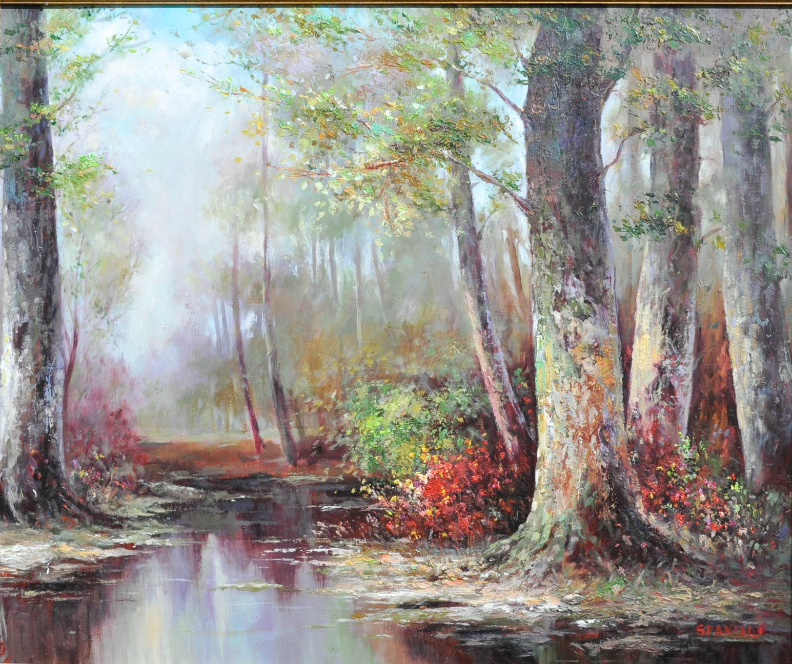 Original Oil Painting by Spanial