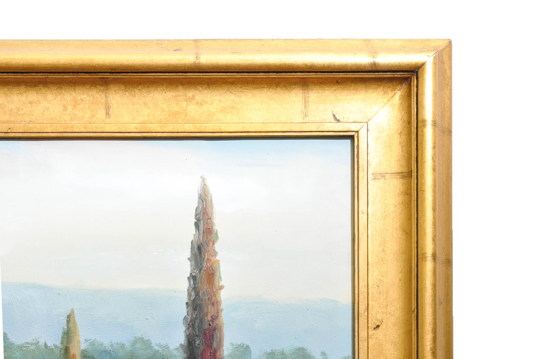 Acrylic on Canvas Poppy Field Painting