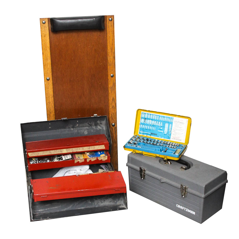Tool Boxes and Creeper