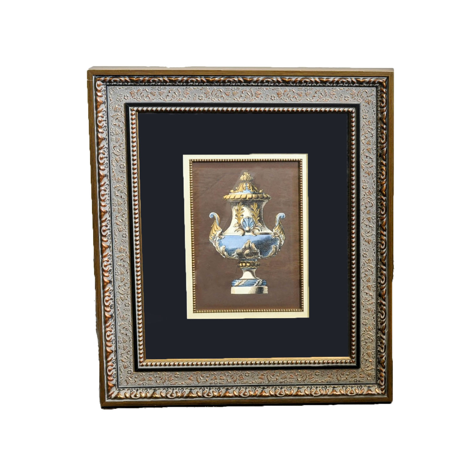 Pair of Framed Giclee Urn Prints