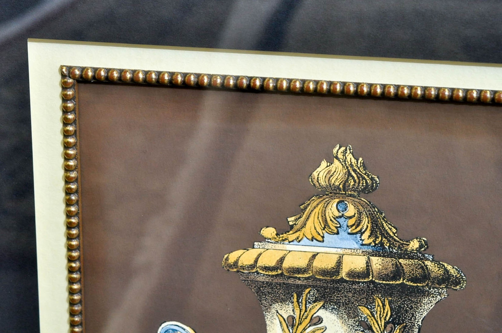 Pair of Framed Giclee Urn Prints