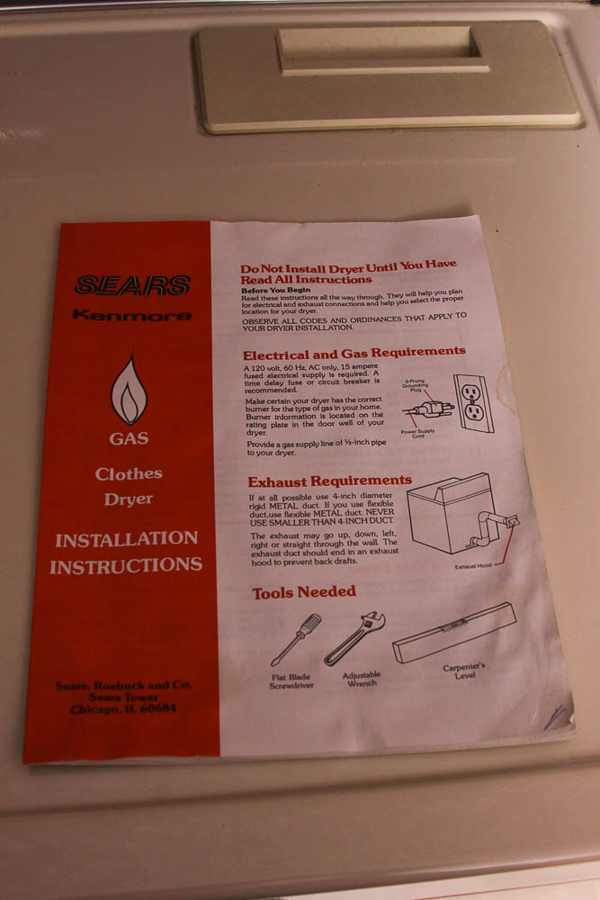 Clothes Washer and Kenmore Gas Dryer