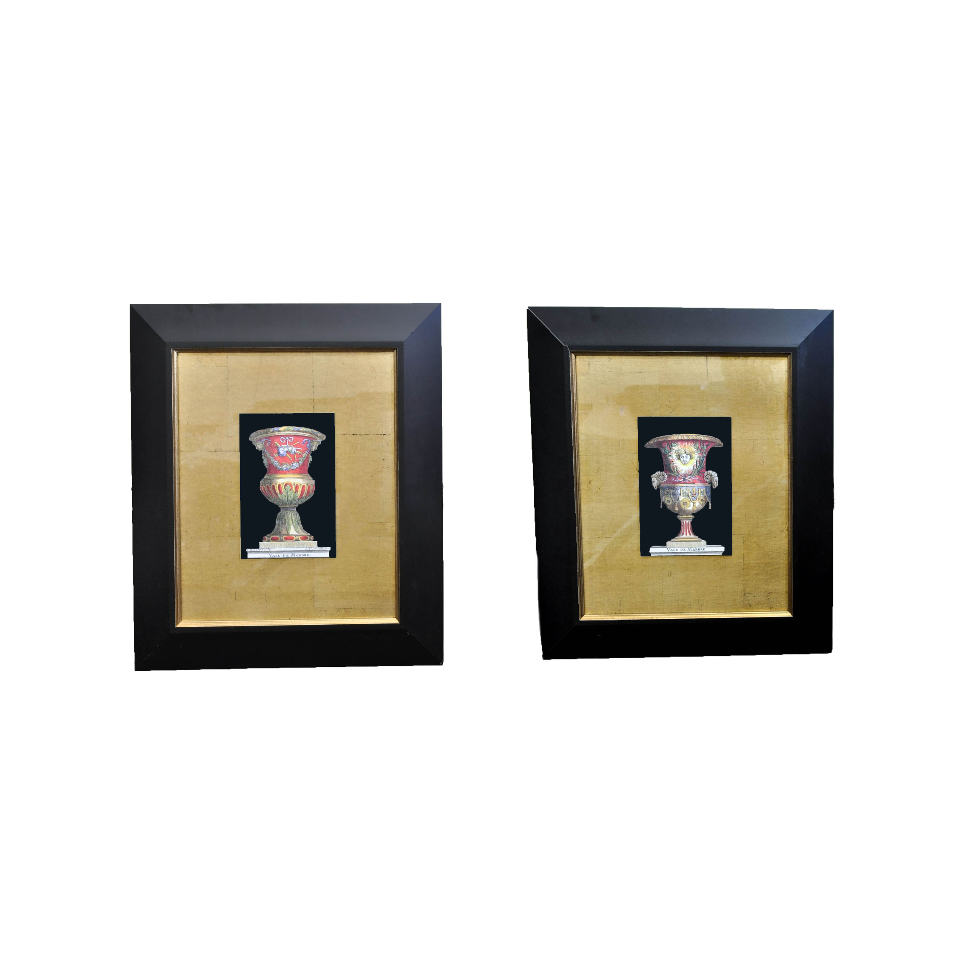 Pair of Grecian Urn Serigraph Prints