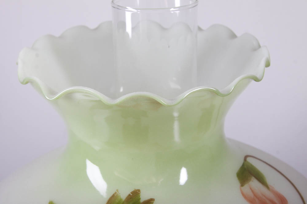 Hand-Painted Faux Gas Table Lamp