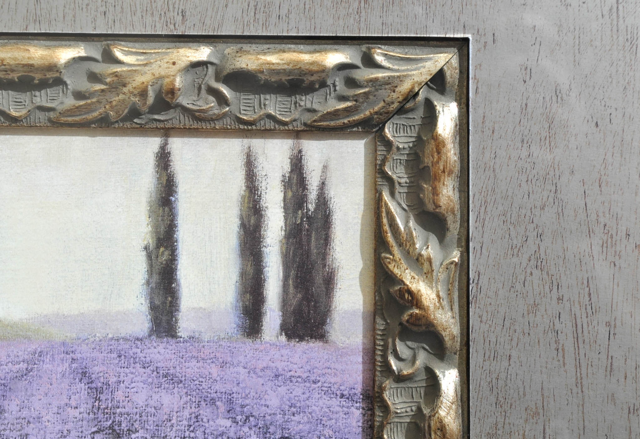 Pair of Offset Lithographs of Lavender Fields