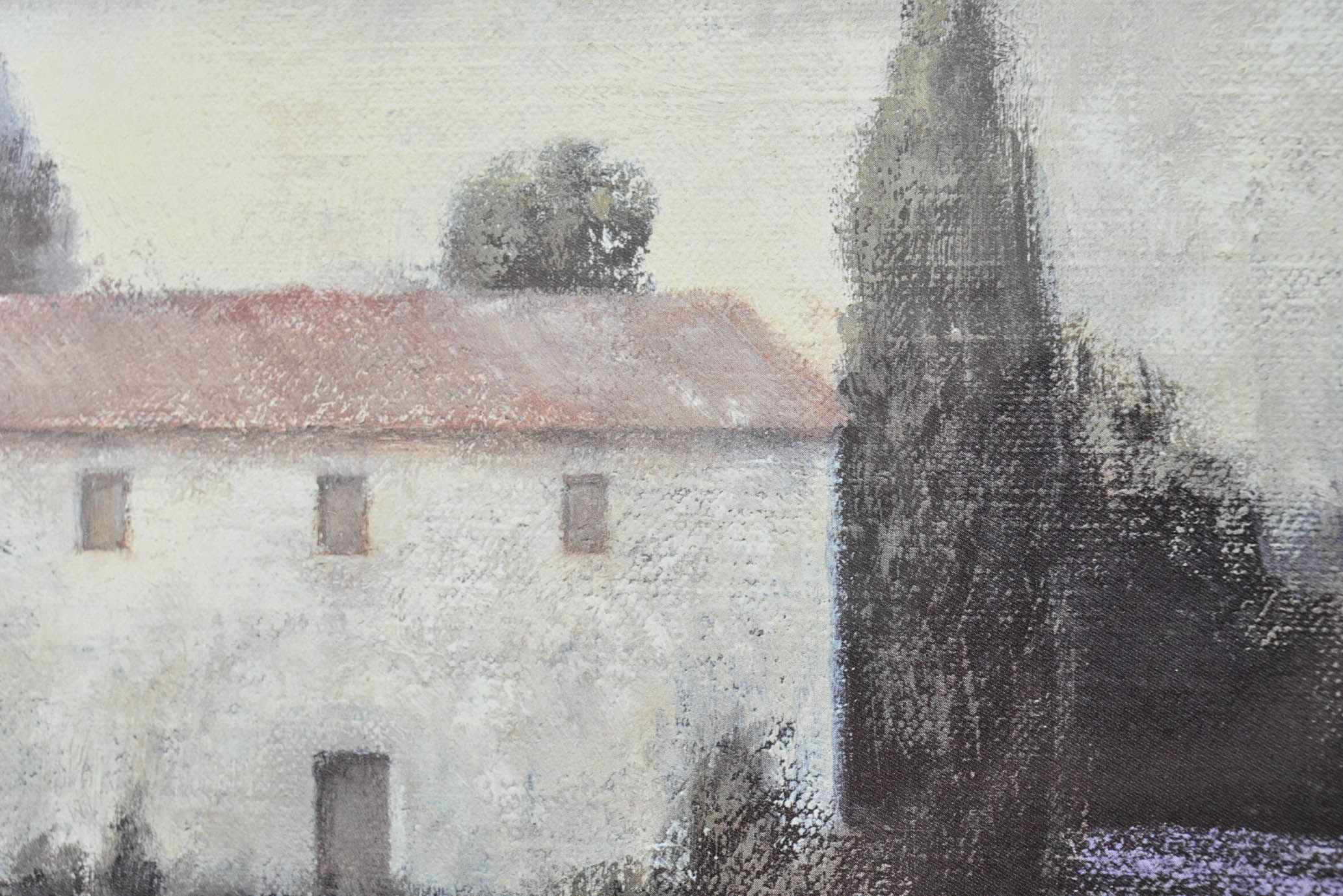 Pair of Offset Lithographs of Lavender Fields