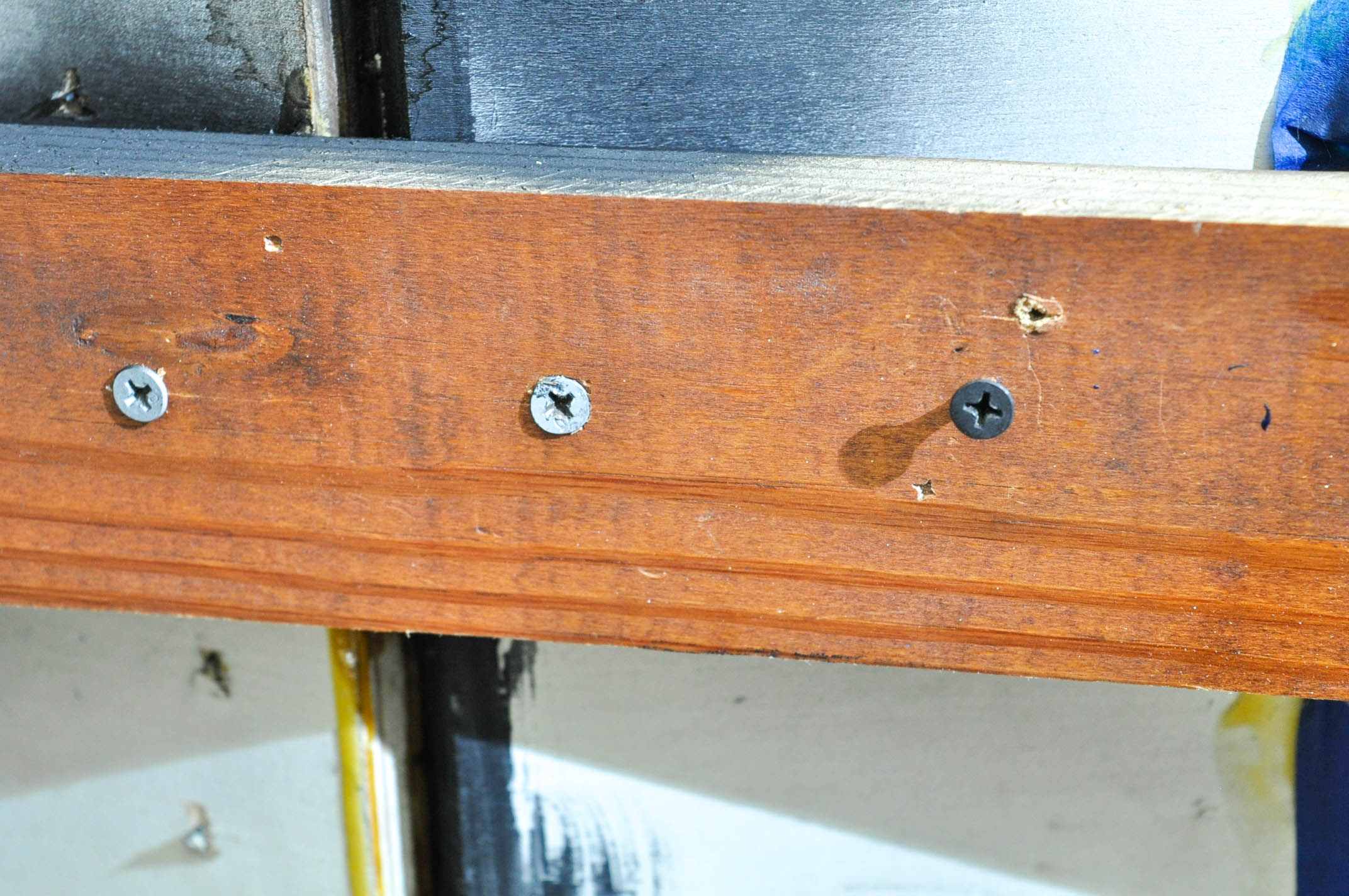 Decorative "Storefront" 3D Wooden Wall Hanging