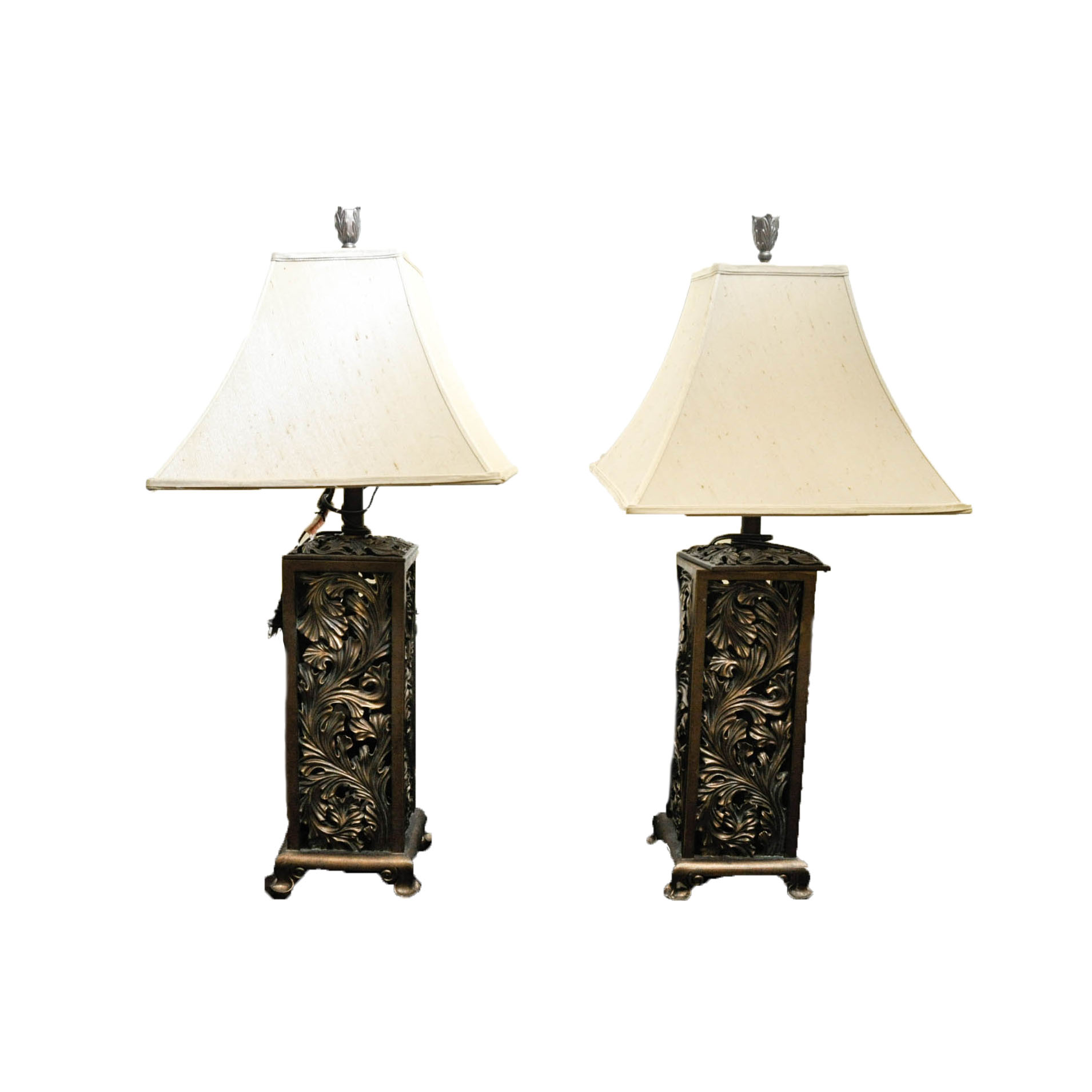 Column Style Table Lamps