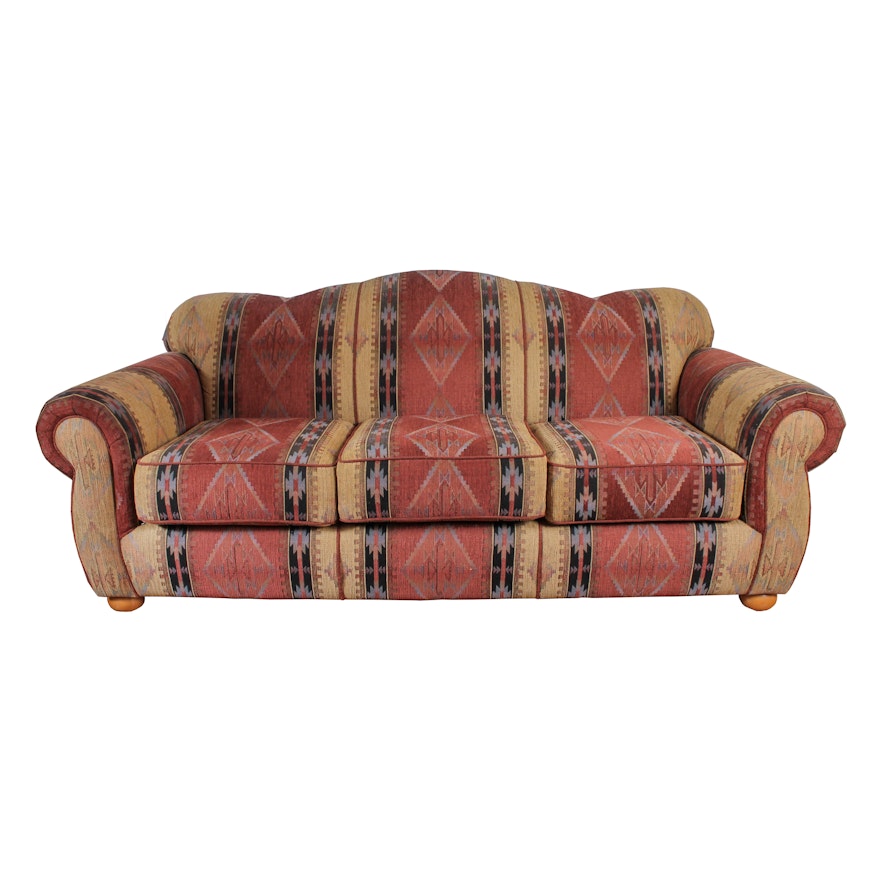 Southwest Style Sofa by The Loren Mitchell Collection