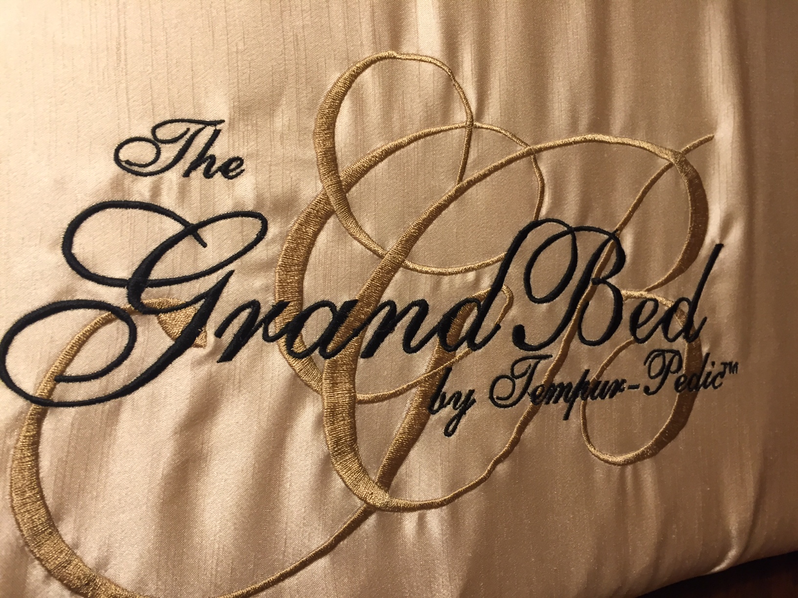 Queen Size Poster Bed Frame and Tempur-Pedic Mattress