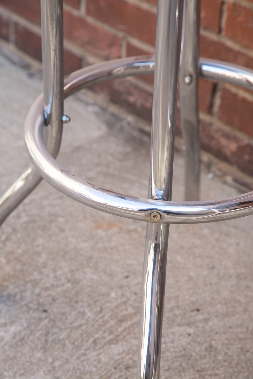 Pair Of Industrial Style Bar Stools