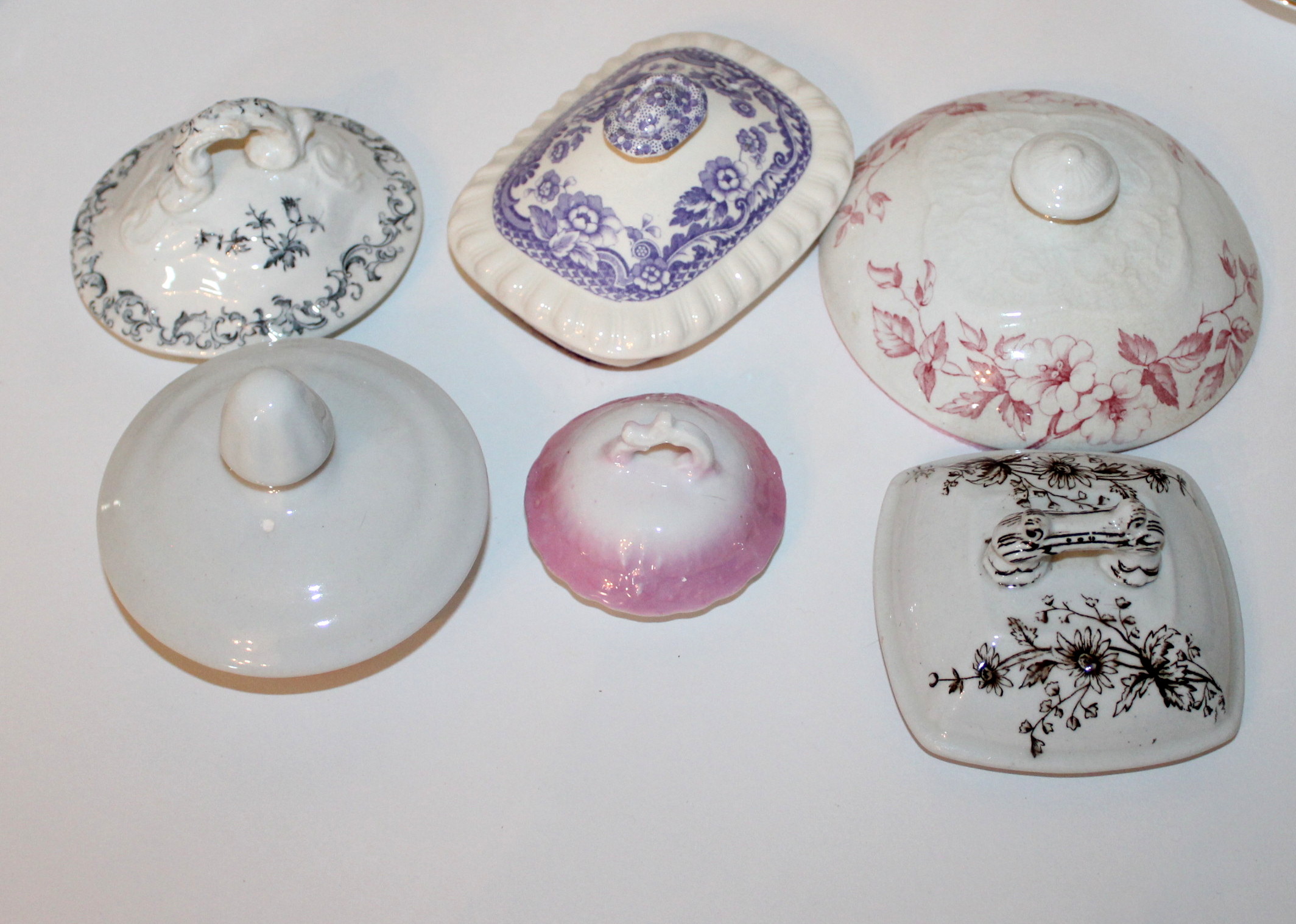 Assortment of Vintage and Antique Mismatched China